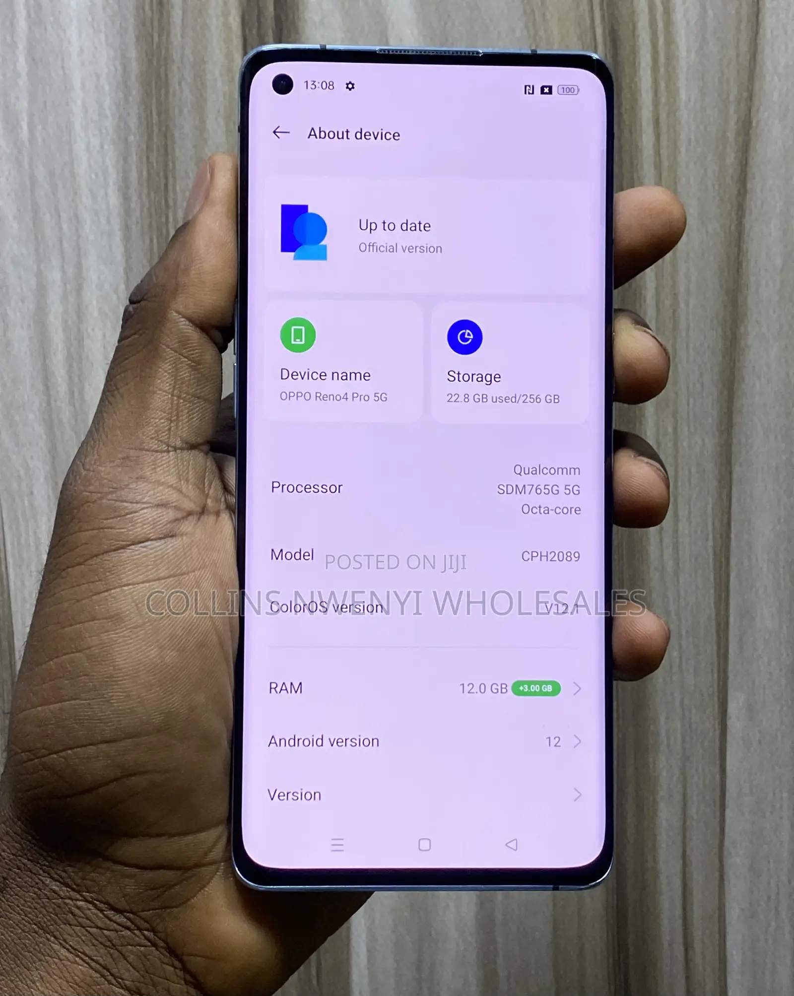 Oppo Reno4 Pro 5G 256 GB Blue