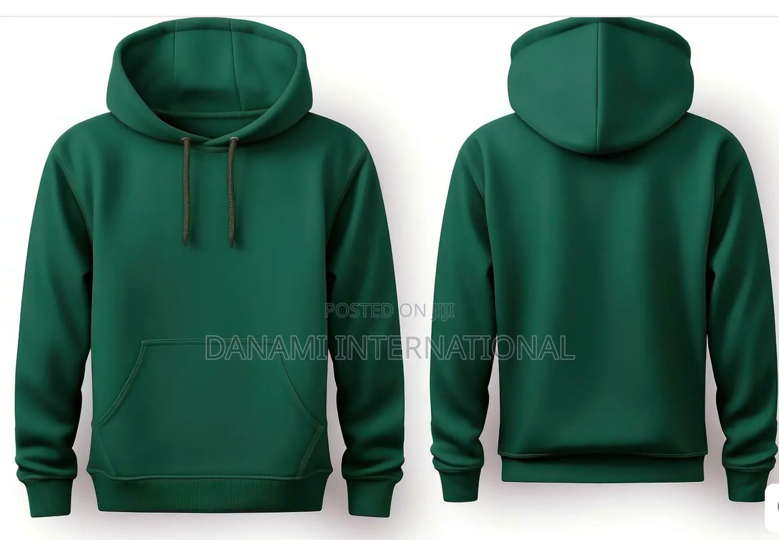 Hoodie Joggers Set- Bottle Green