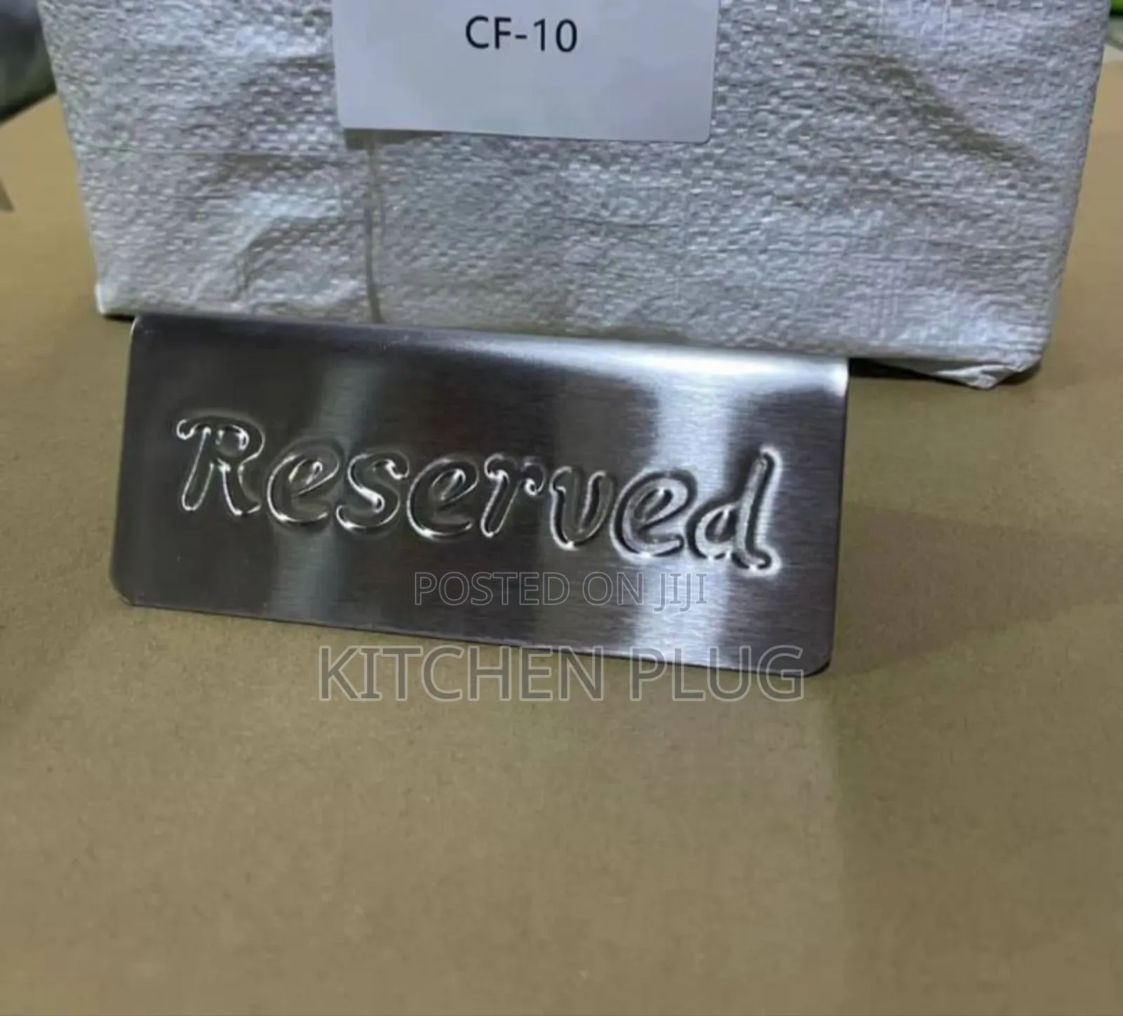 1pc Seat Reservation Restaurant Table Signs Bar Reserved