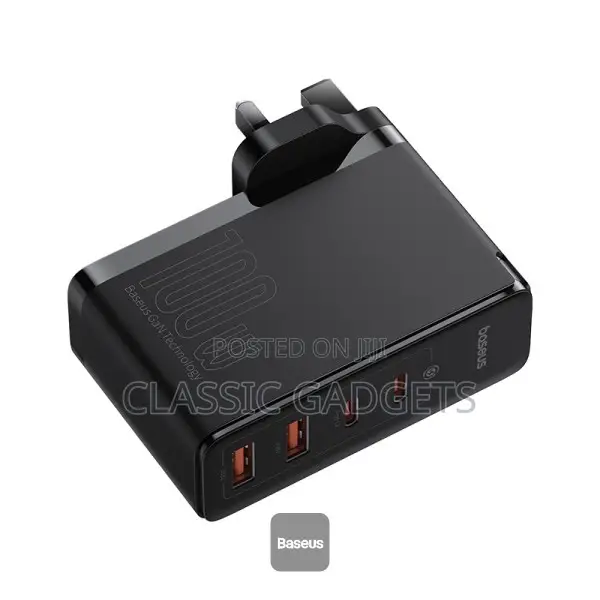 Baseus Gan5 Pro 100W 4 Port Fast Charger