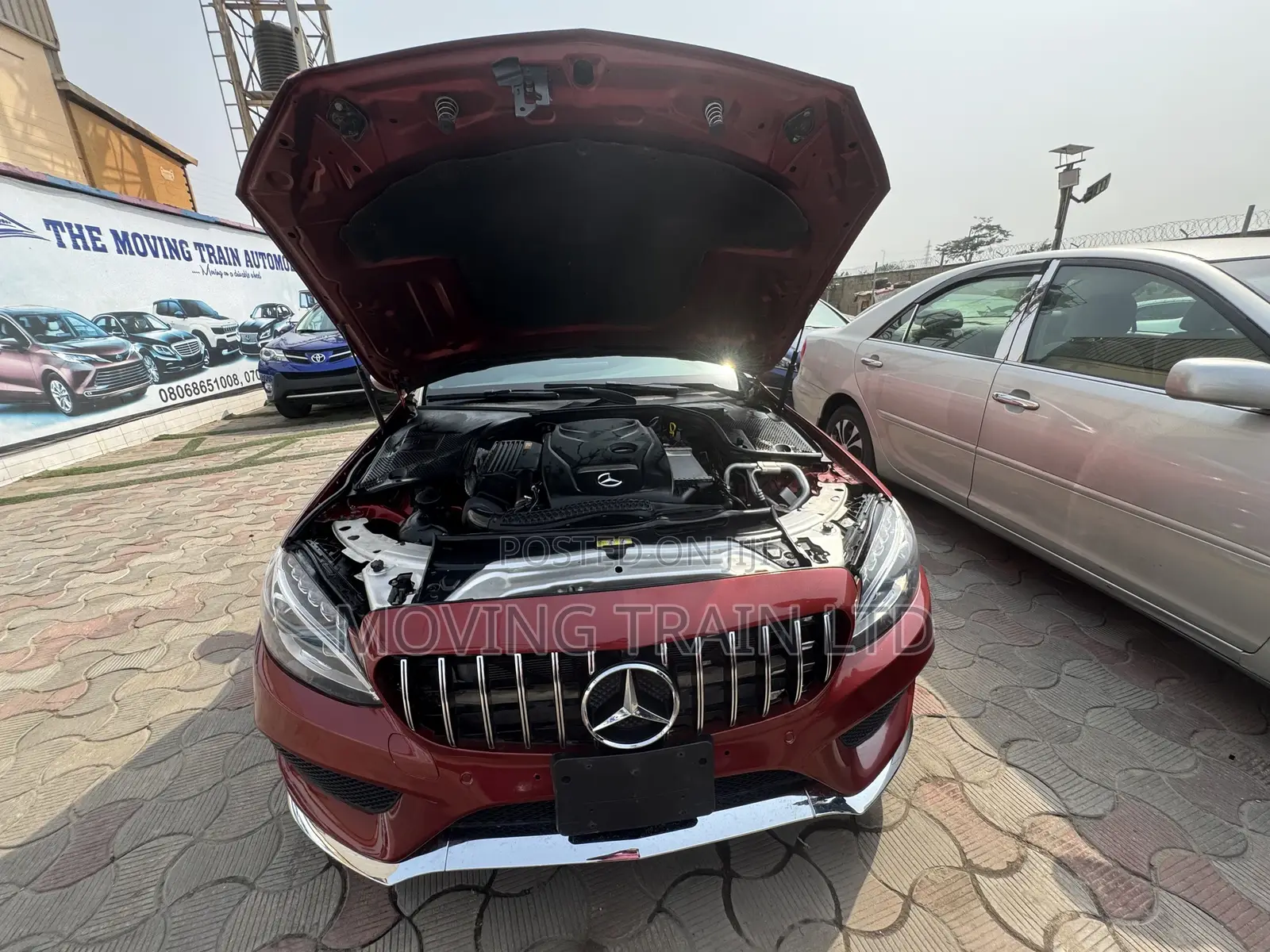 Mercedes-Benz C300 2018 Burgundy