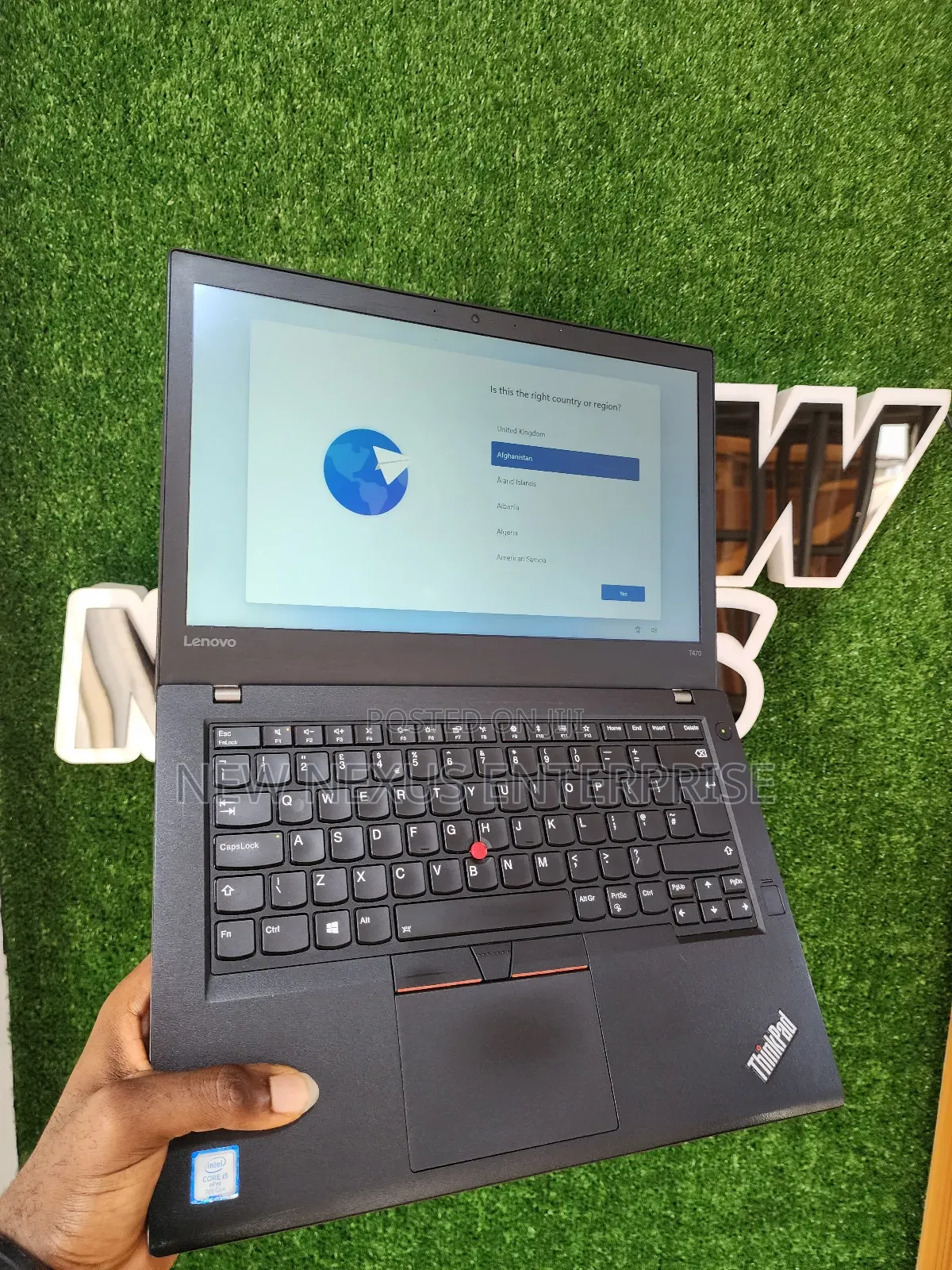 Laptop Lenovo ThinkPad T470 8GB Intel Core I5 SSD 32GB
