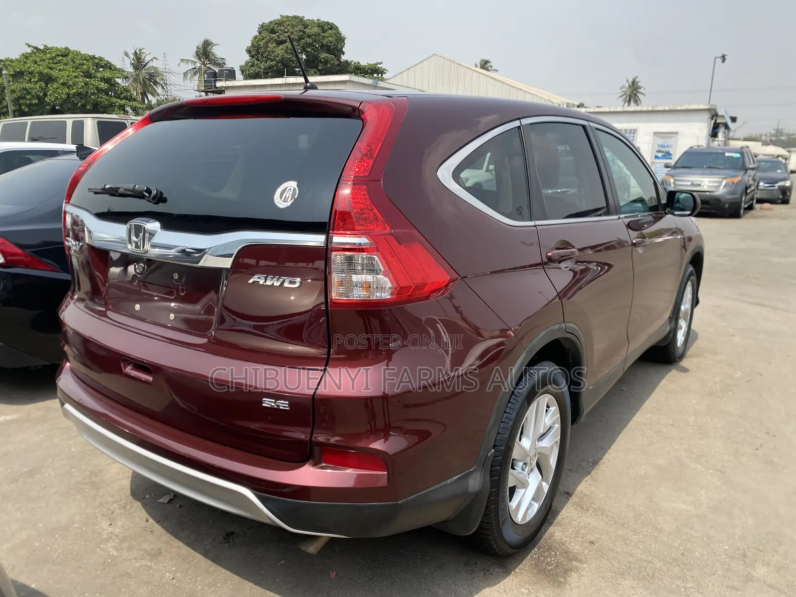 Honda CR-V 2016 Red