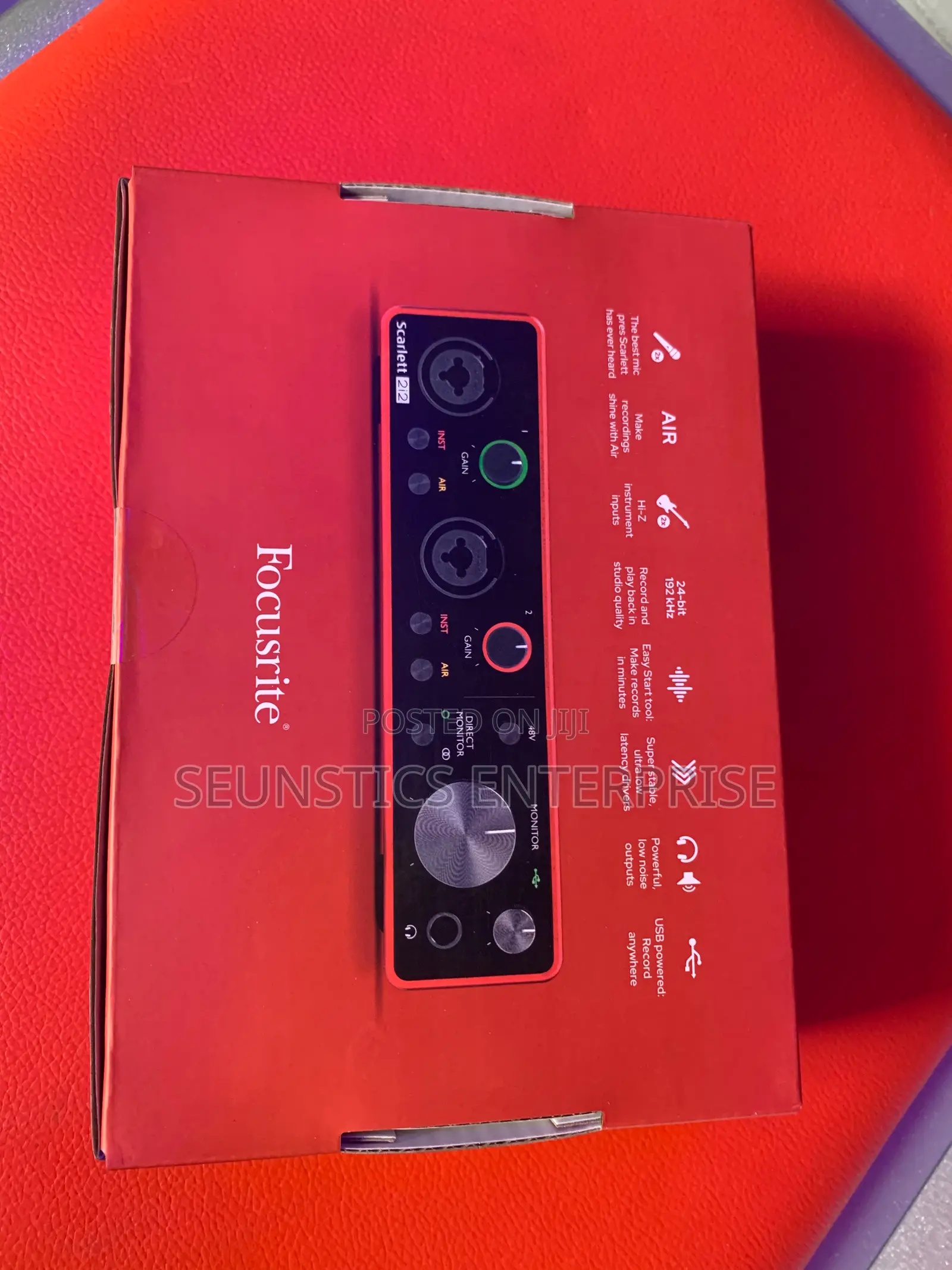 Quality Focusrite 2i2 Studio Soundcard