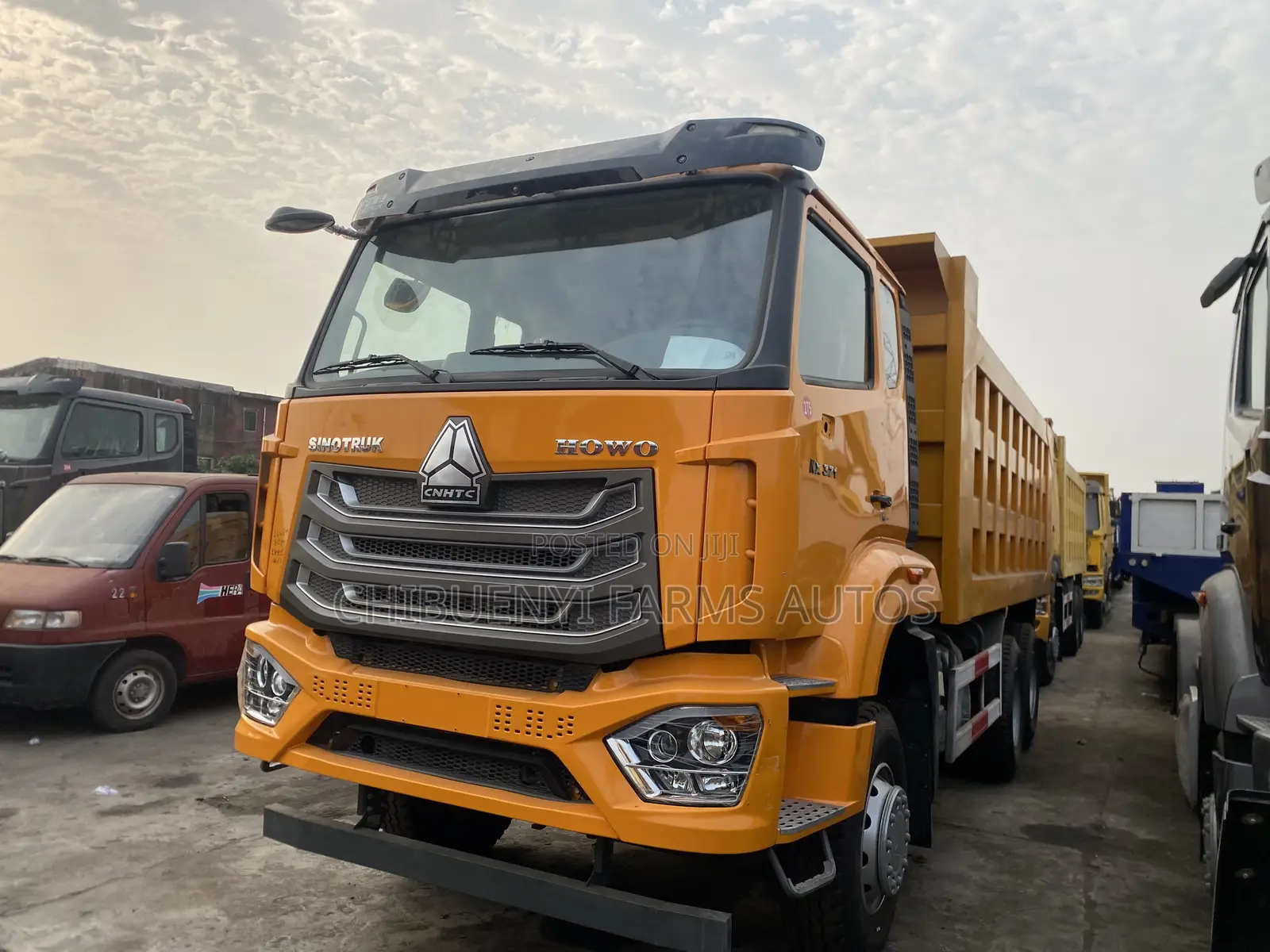 Howo Nx-371 Tipper 10tyres 2023 Yellow