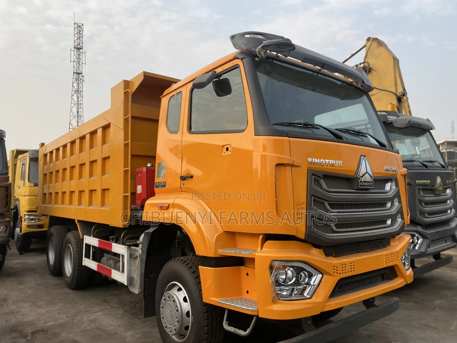 Howo Nx-371 Tipper 10tyres 2023 Yellow