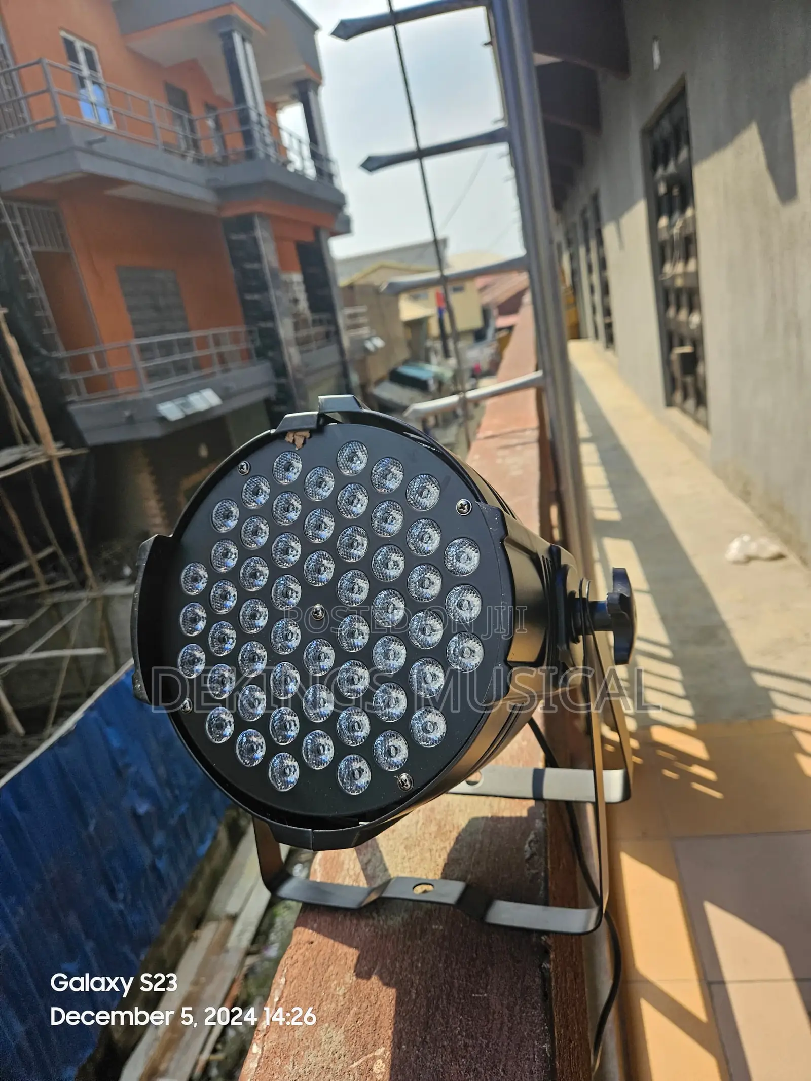 Par Cans Led Stage Light 54 RGB Bulbs 3w