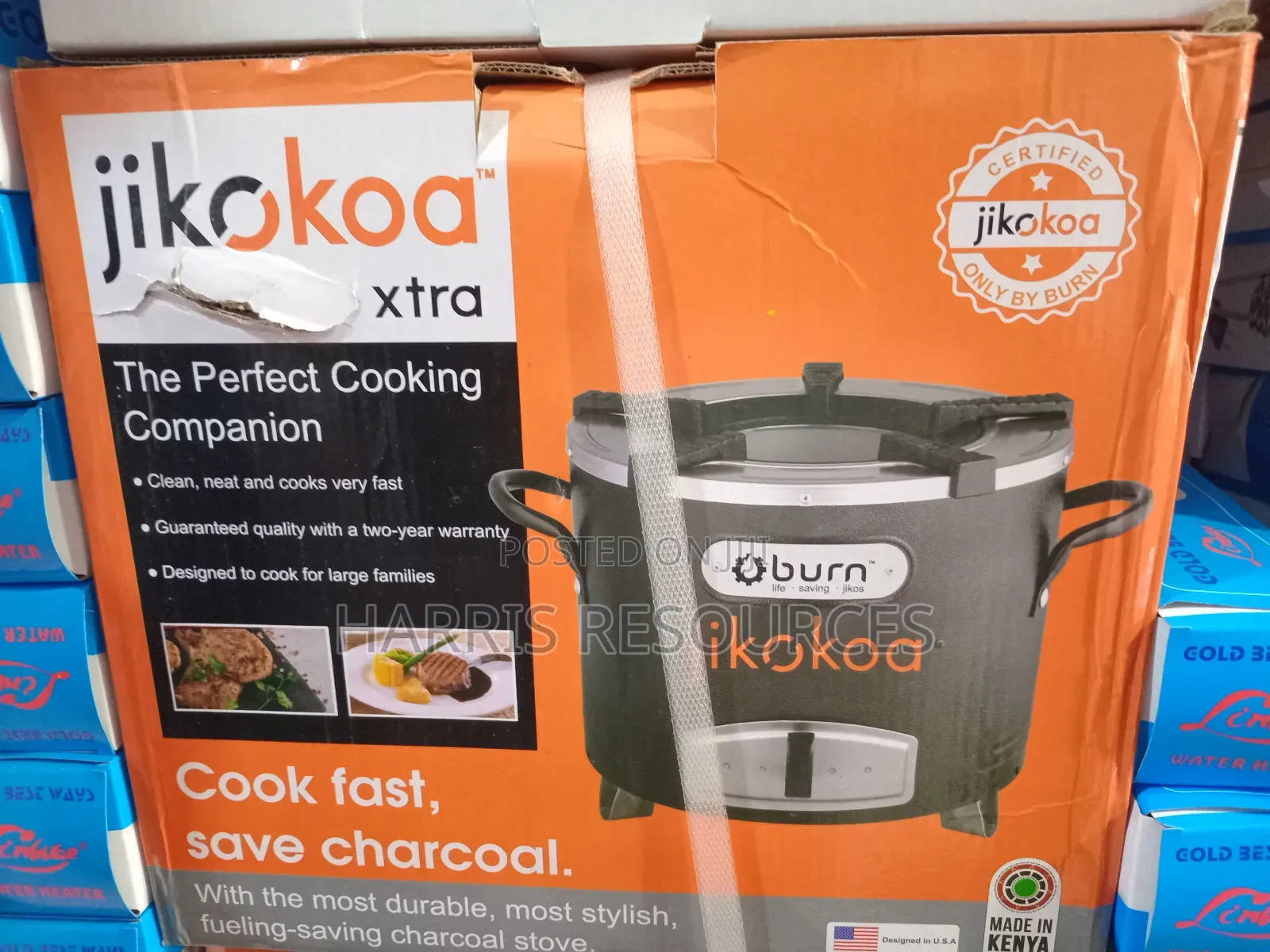 Burn Jikokoa Charcoal Stove - Extra - Big Size