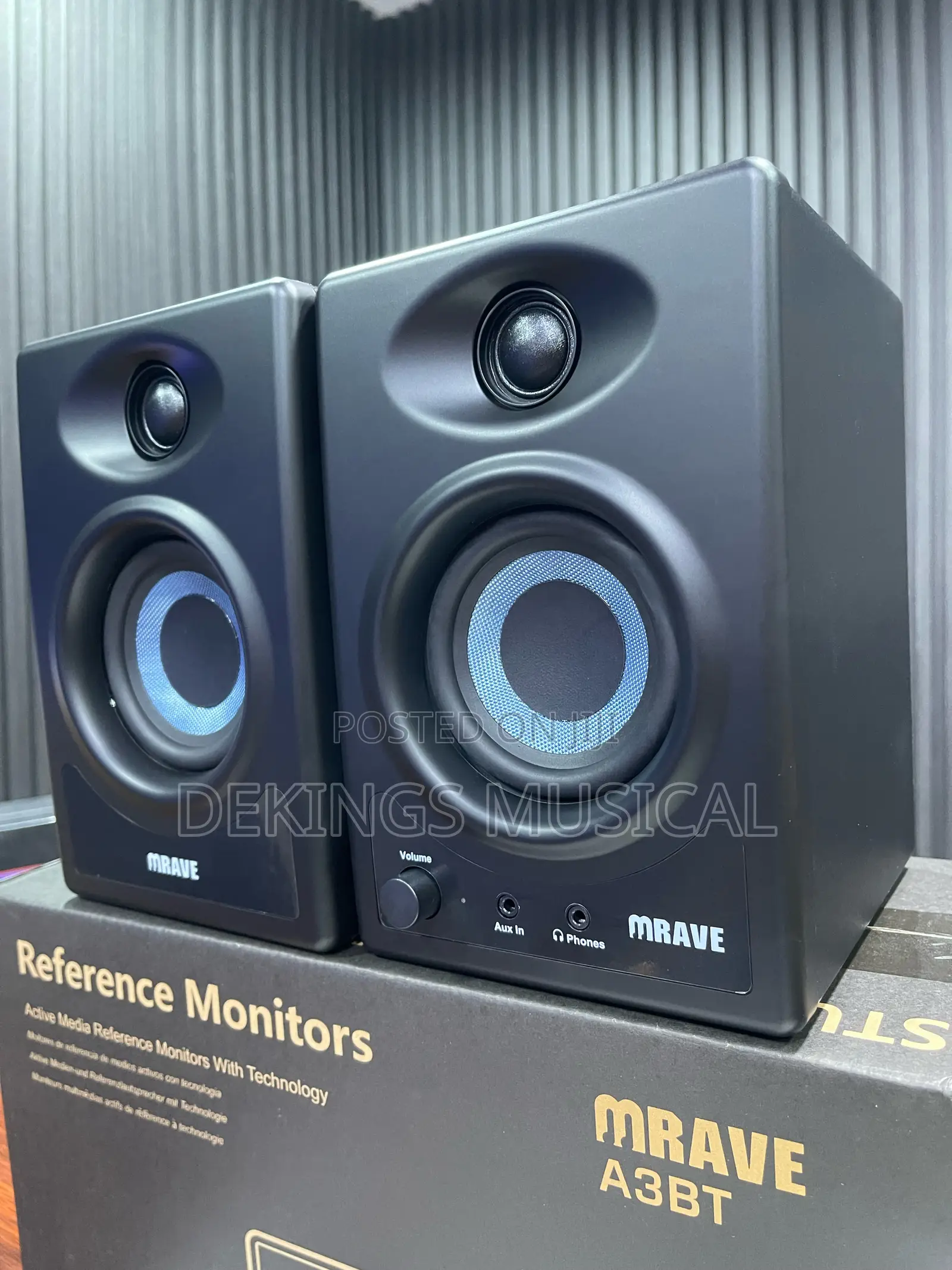 MRAVE A3BT Reference Studio Monitor Speaker