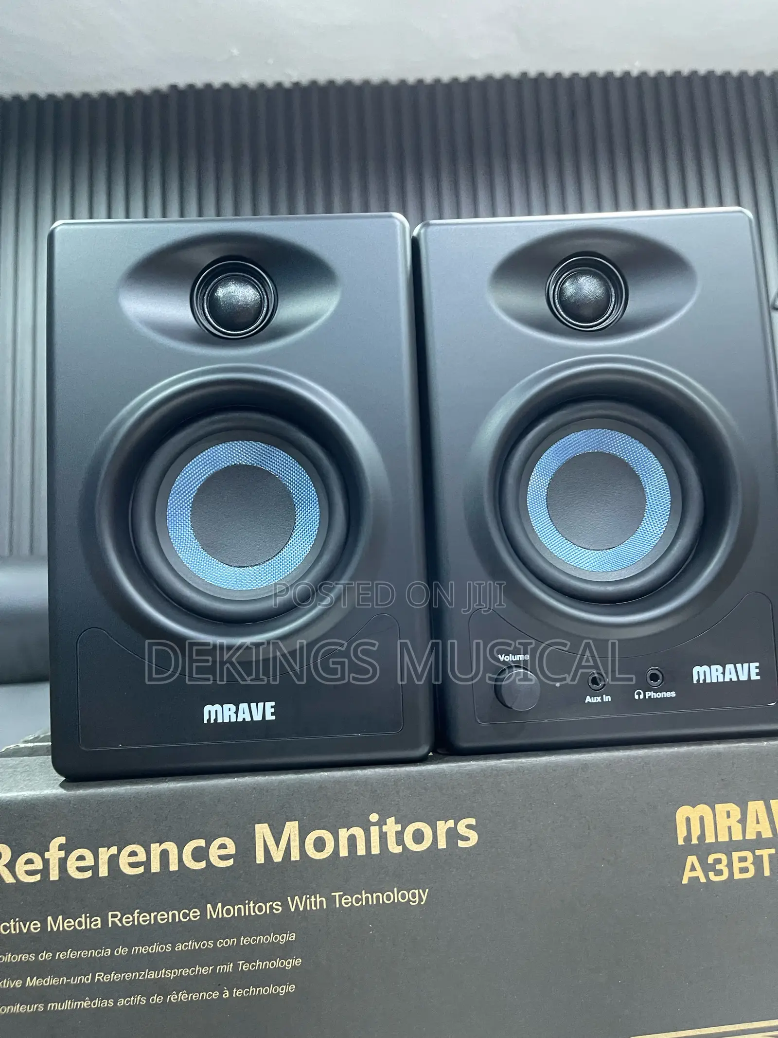 MRAVE A3BT Reference Studio Monitor Speaker
