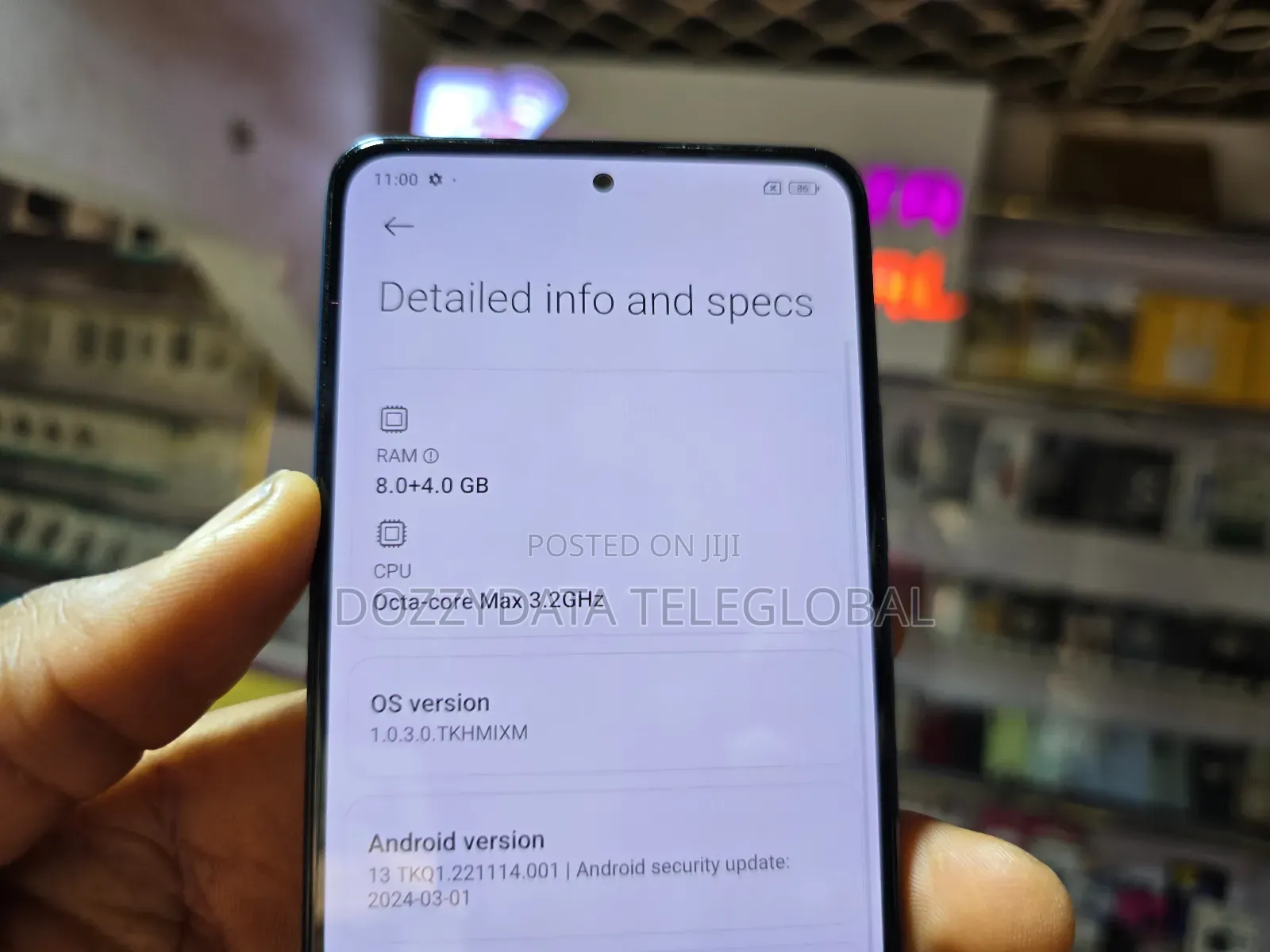 Xiaomi Poco F3 256 GB Blue