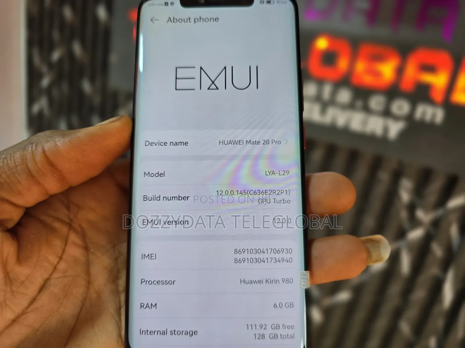 Huawei Mate 20 Pro Dual SIM 128 GB Black