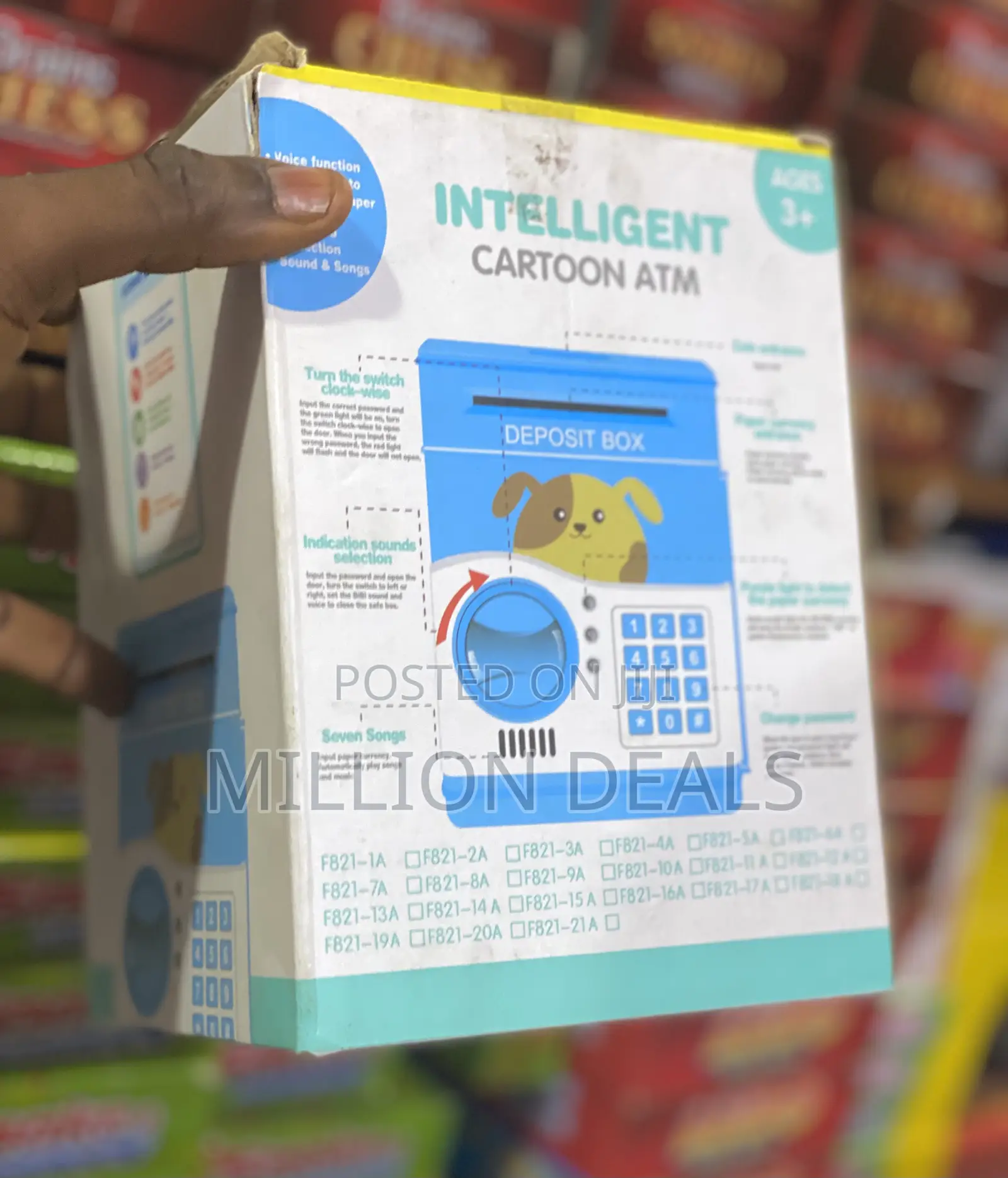 Unique Piggy Intelligent Cartoon ATM Kids Toy