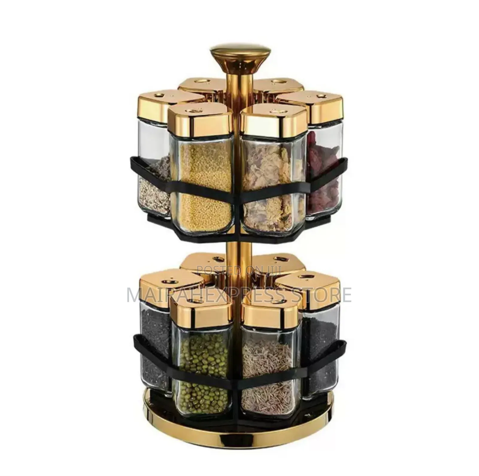 12 Bottles of Kitchen Seasoning Bottles Set