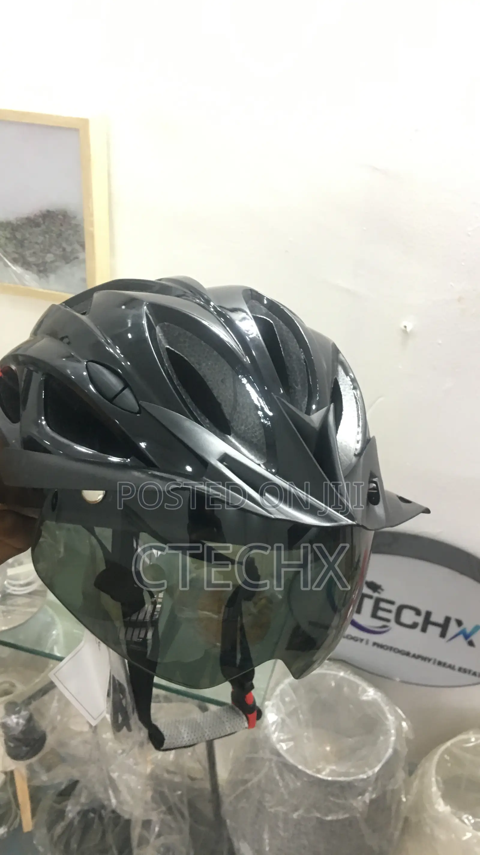 Professional Bike Helmet With Backlight Size 58-62cm