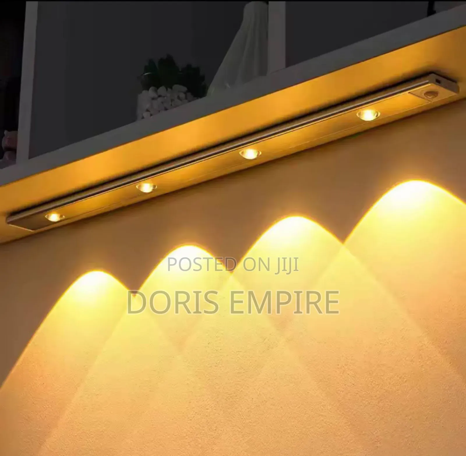 LED Cabinet Light USB Rechargeable Motion Sensor