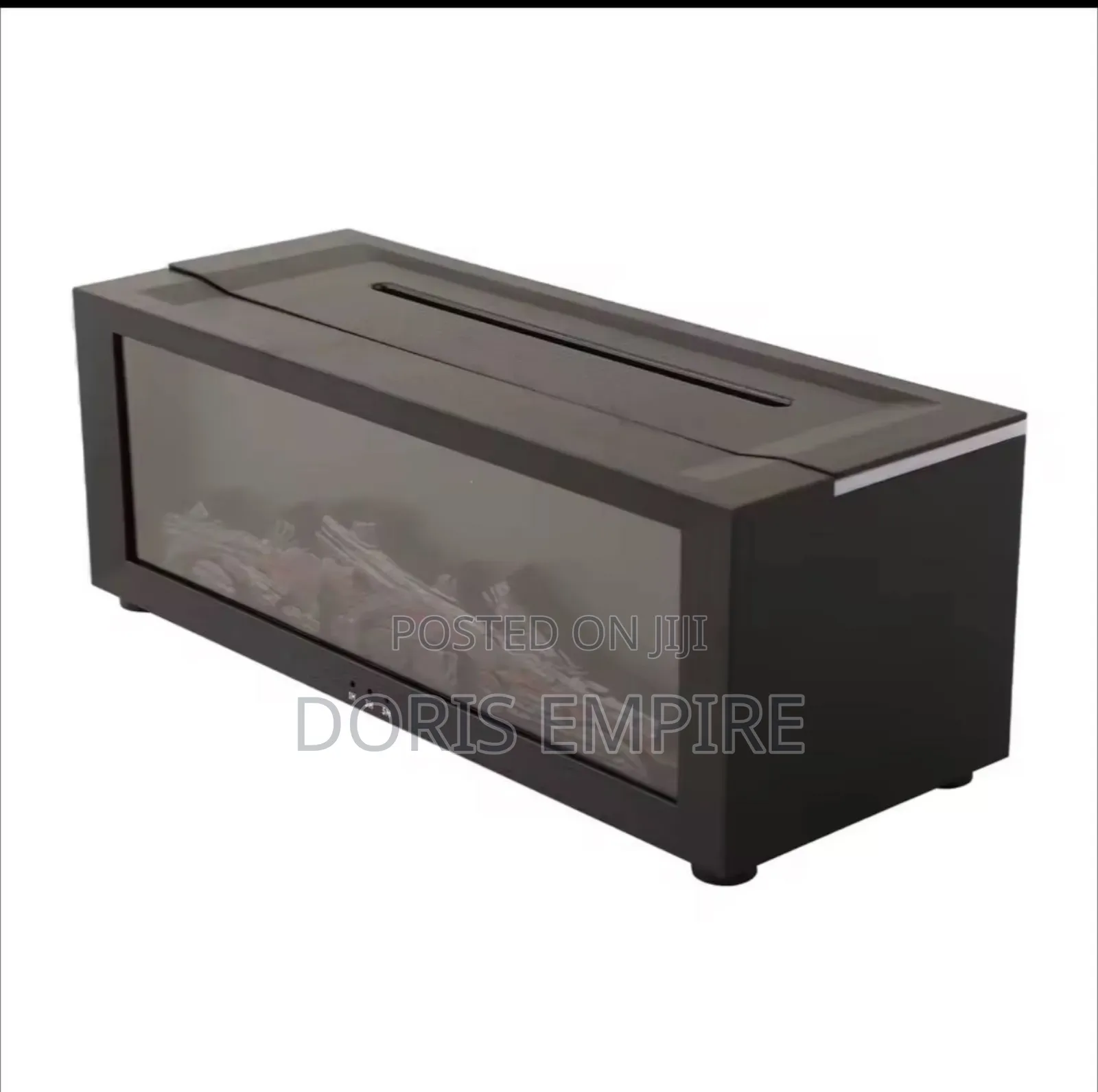 Colorful 3D Flame Fireplace Aroma Diffuser Waterless.
