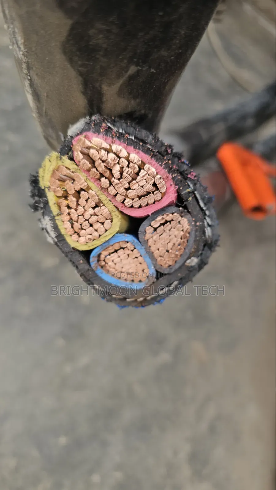 150mm 4core  Original Pure Copper Armored Cable