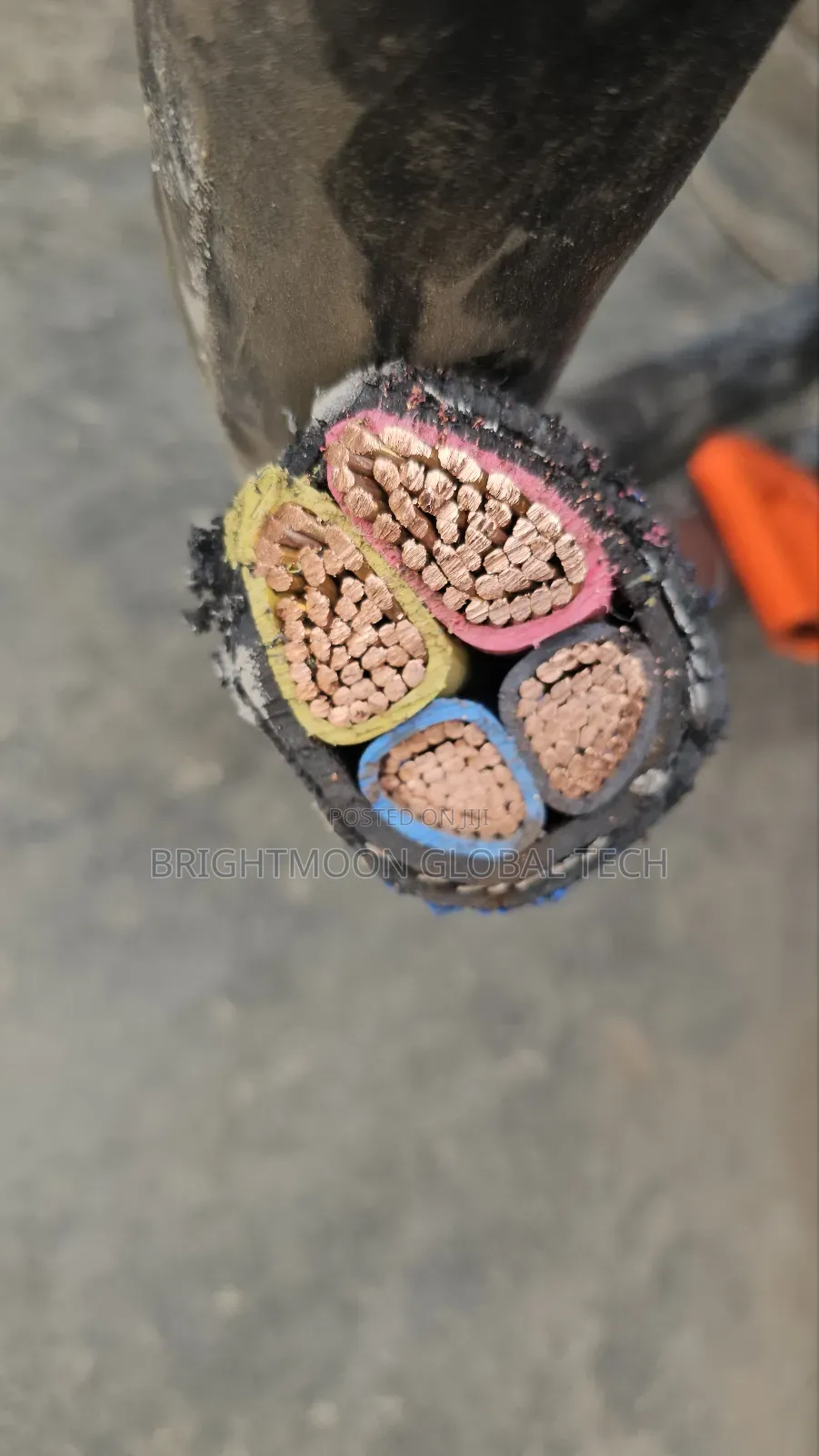 150mm 4core  Original Pure Copper Armored Cable
