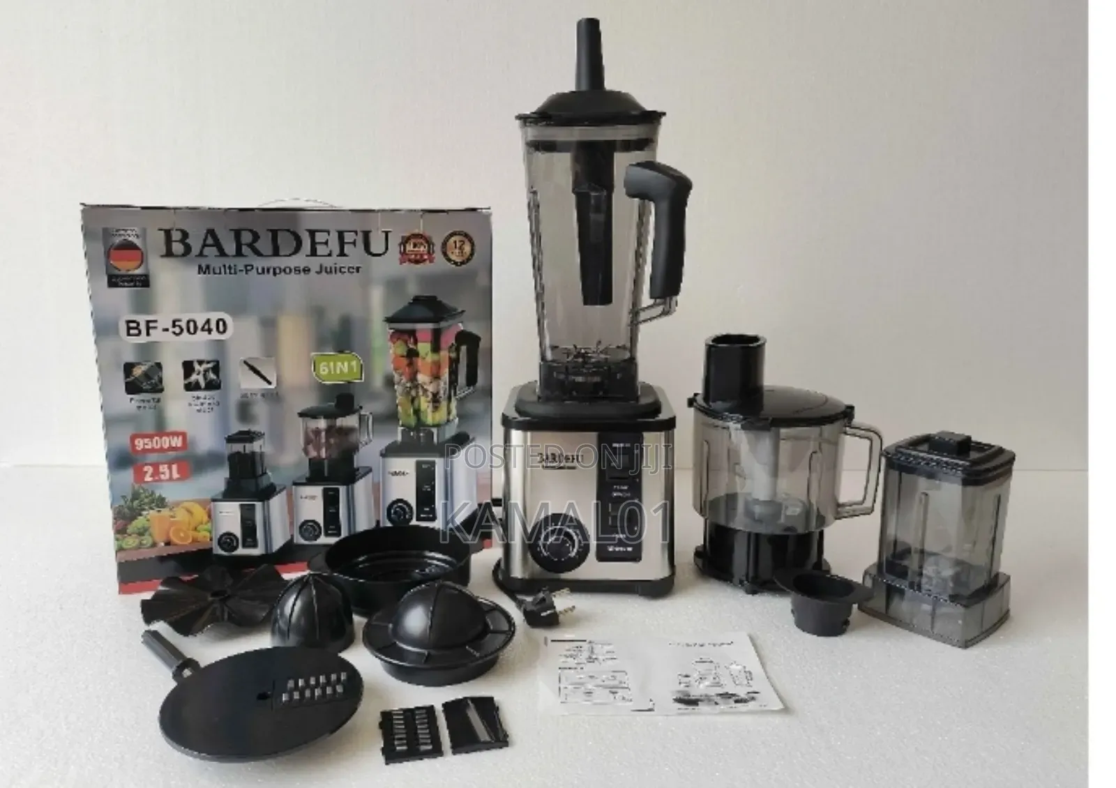 6-in-1 Bardefu Multipurpose Industrial Blender