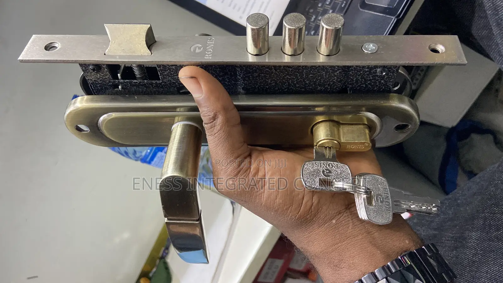 Top Quality 3 Bullet RONIS Door Lock