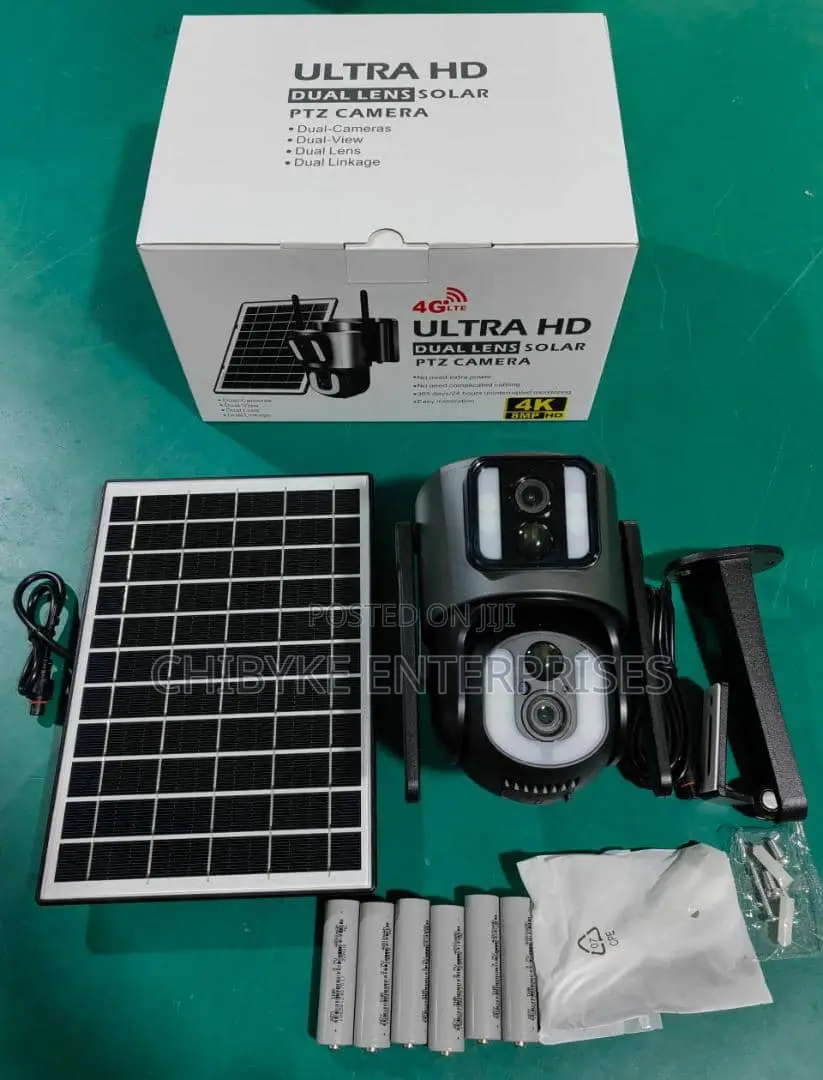 8mp Dual Lens Flood Light PTZ Camera, Ubox App