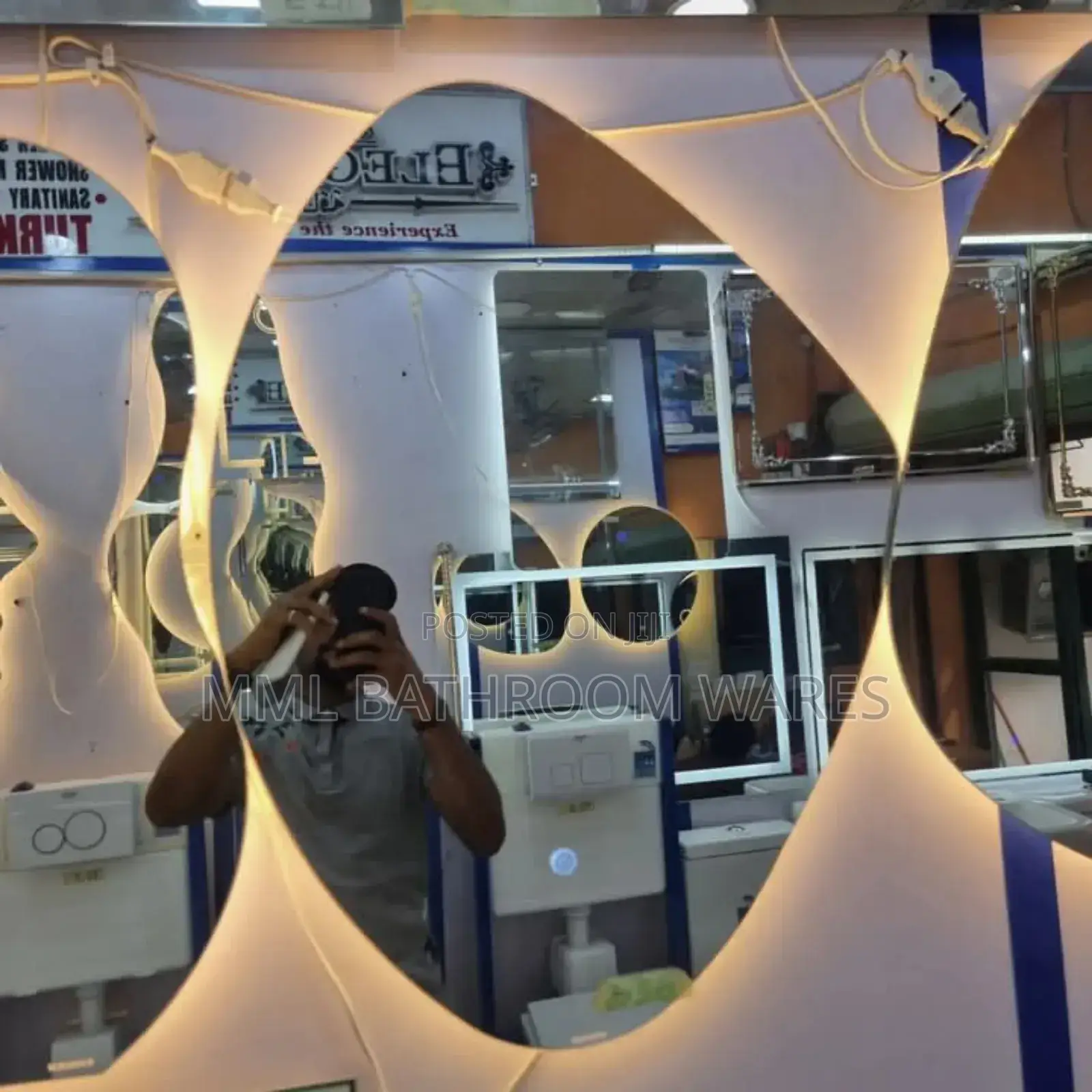 Three Color Led Mirrors Bedroom, Bathroom, Hotel Mirrors