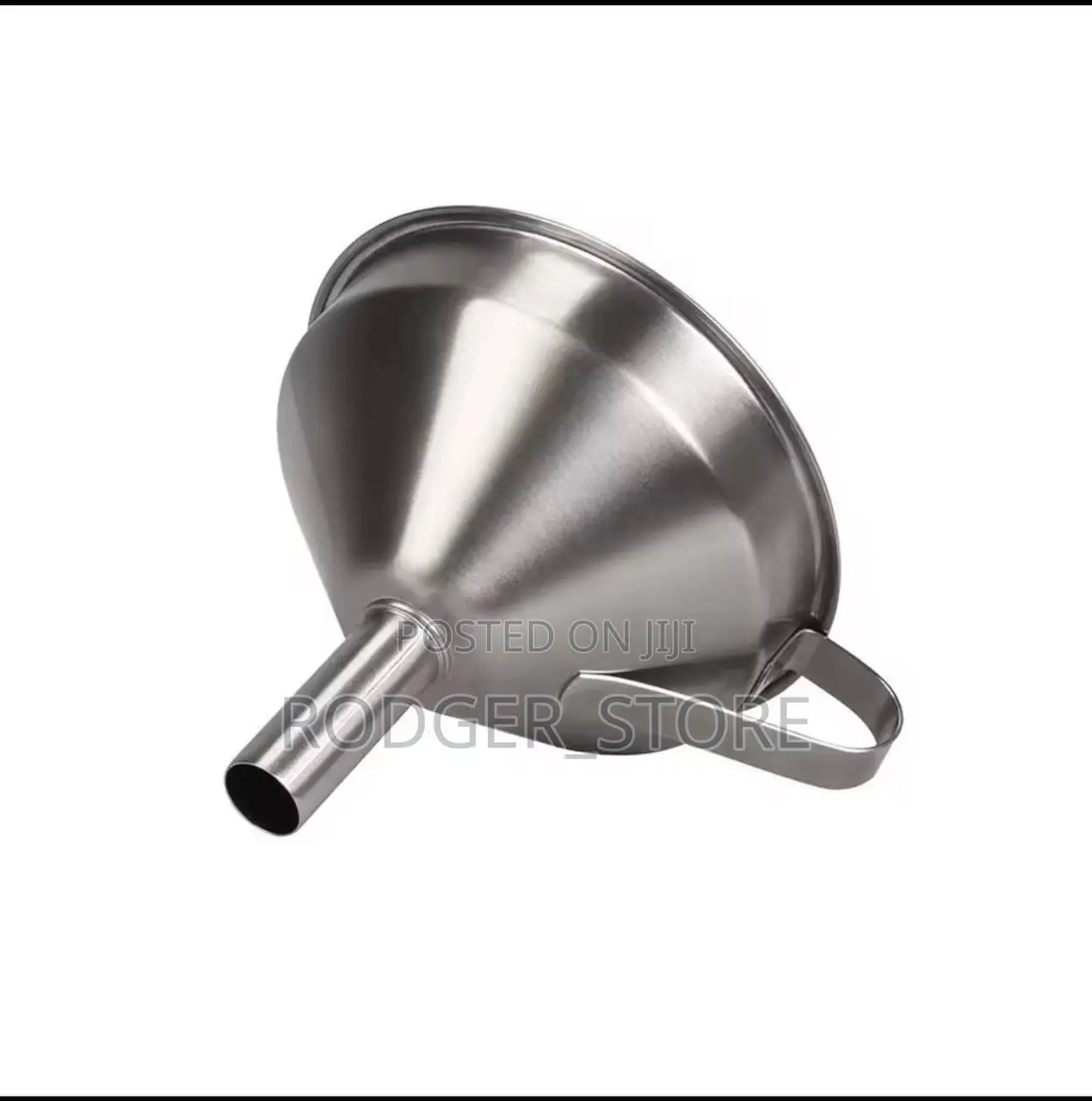 Stainless Steel Funnel Kitchen Oil Liquid Metal Funnel