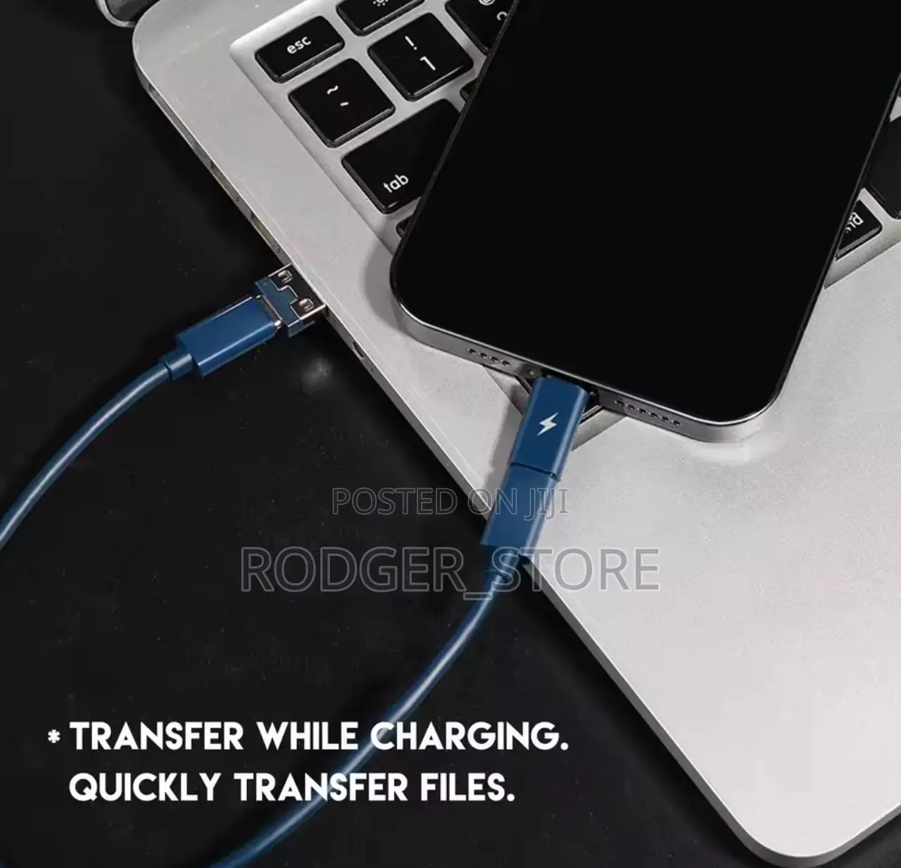Multifunction 60W Type C To Micro USB To L Fast Charging