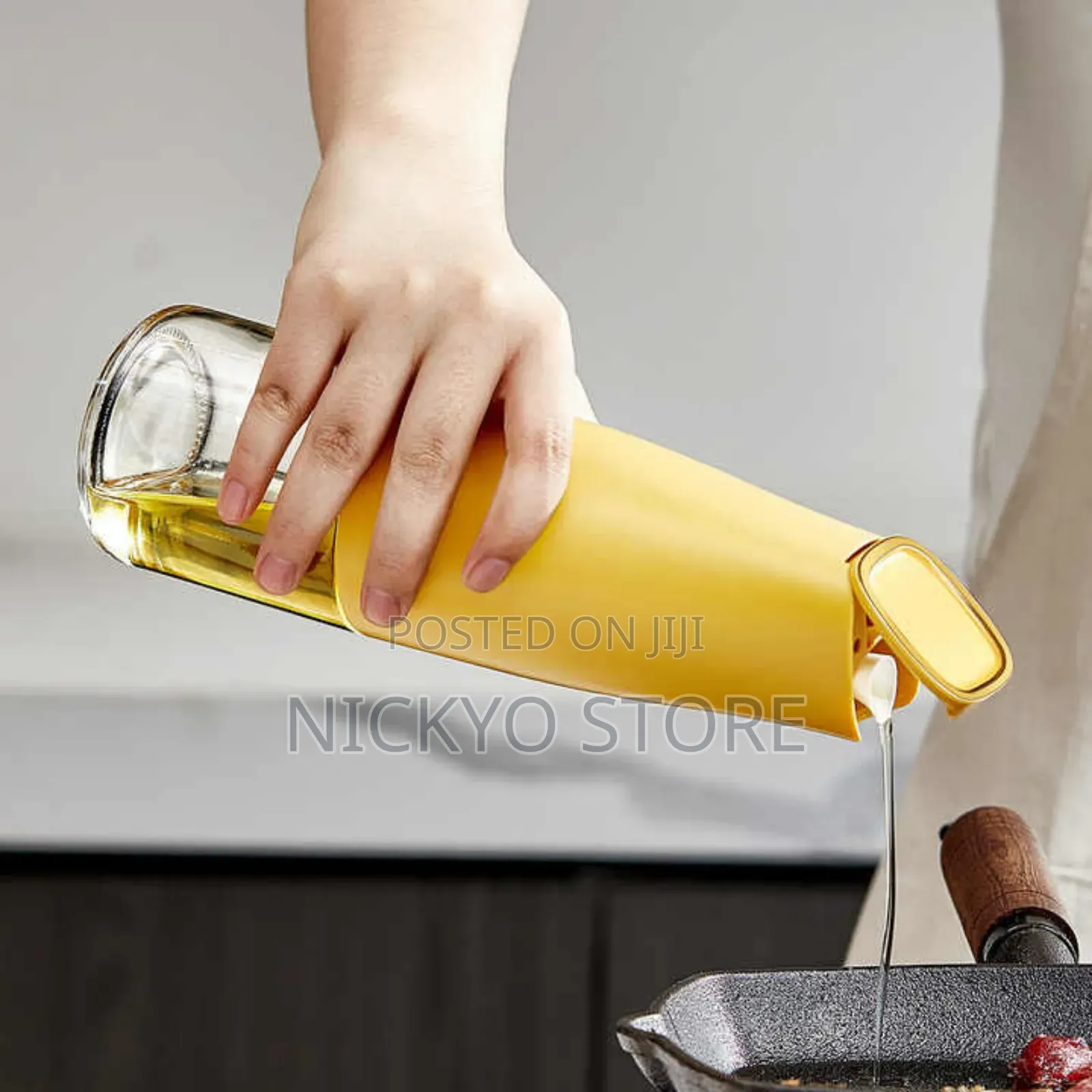 500ml Oil Bottle Tank Automatic Cap
