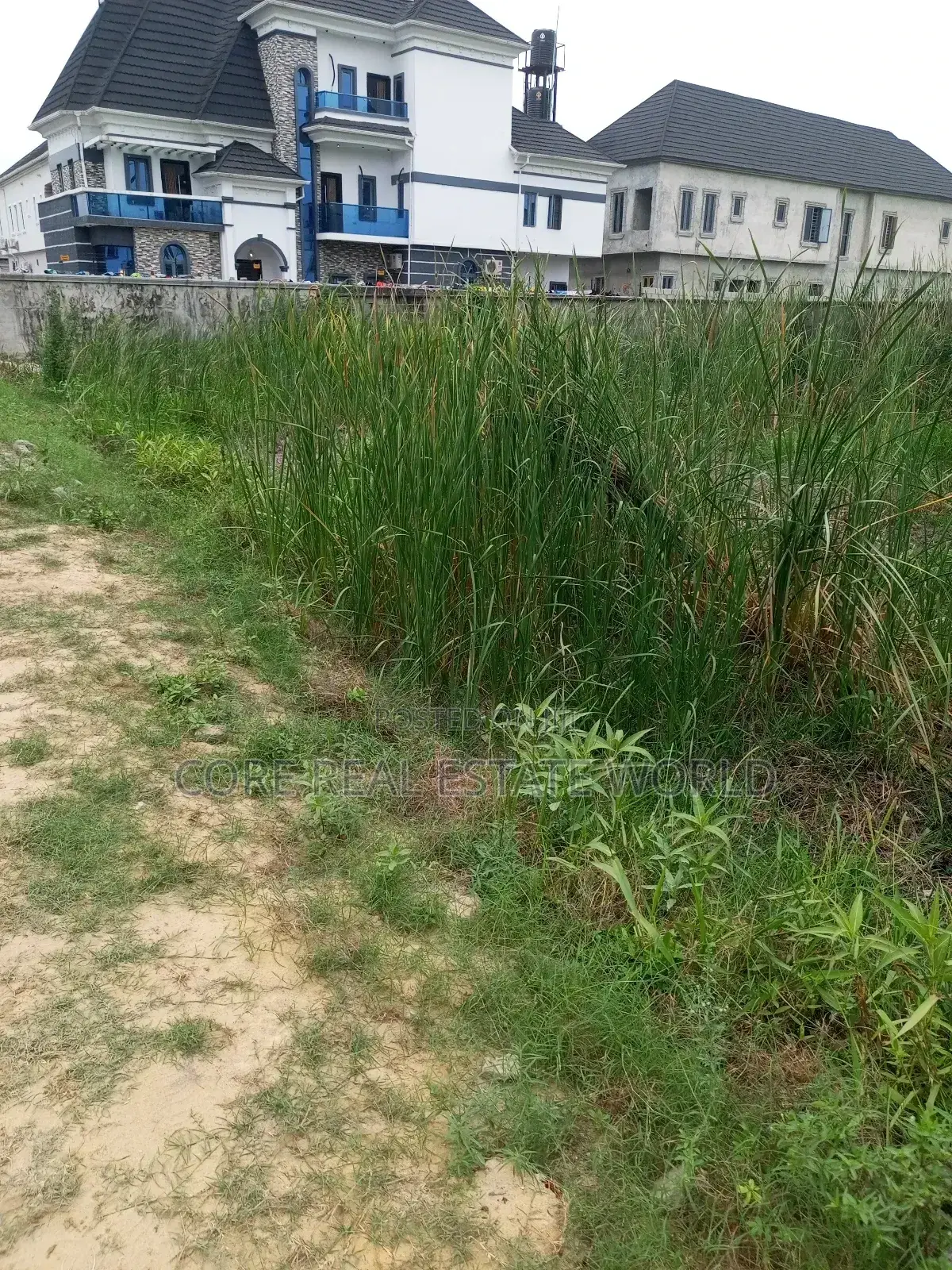 Fenced Land in Cedar County Estate, Sangotedo, Lagos