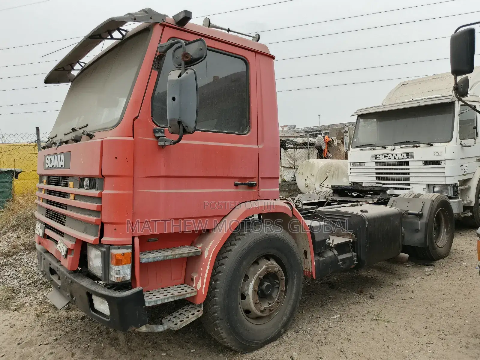 Clean Foreign Used Scania 93 - 250 Trailer Head