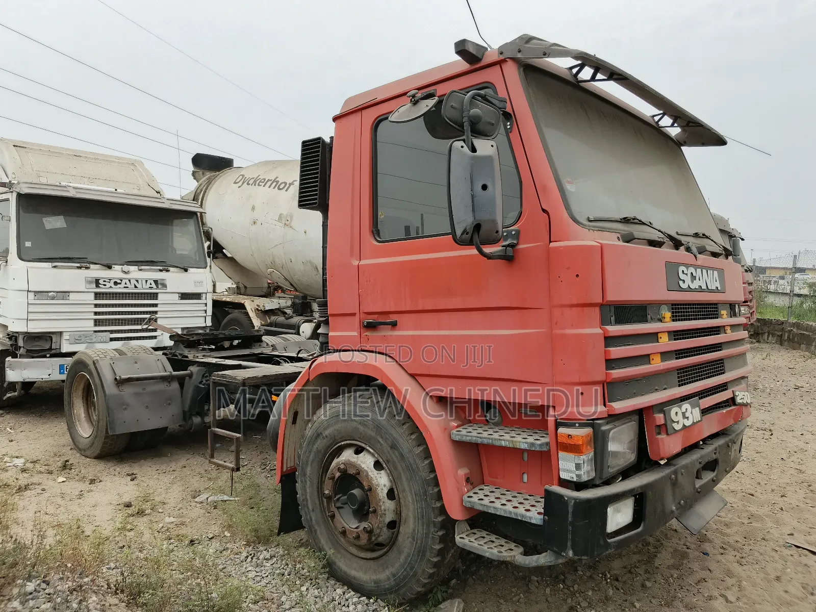 Clean Foreign Used Scania 93 - 250 Trailer Head