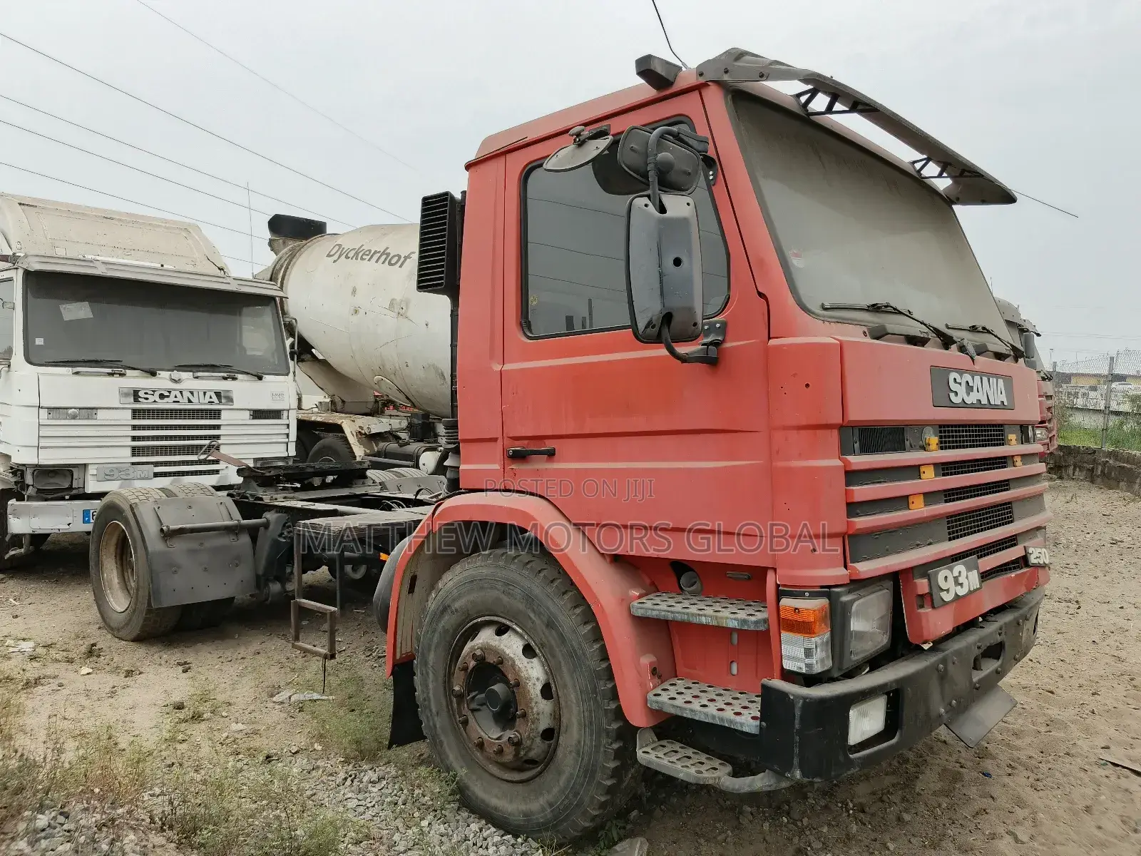 Clean Foreign Used Scania 93 - 250 Trailer Head