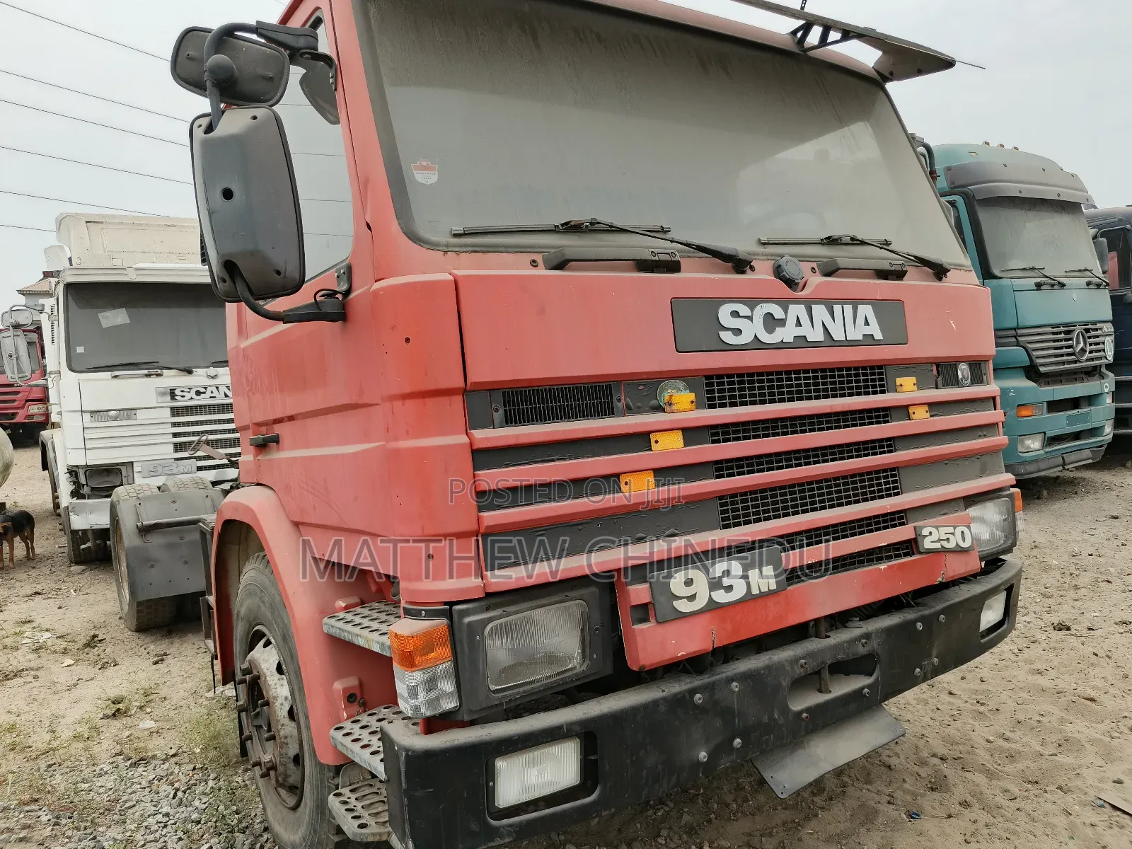 Clean Foreign Used Scania 93 - 250 Trailer Head