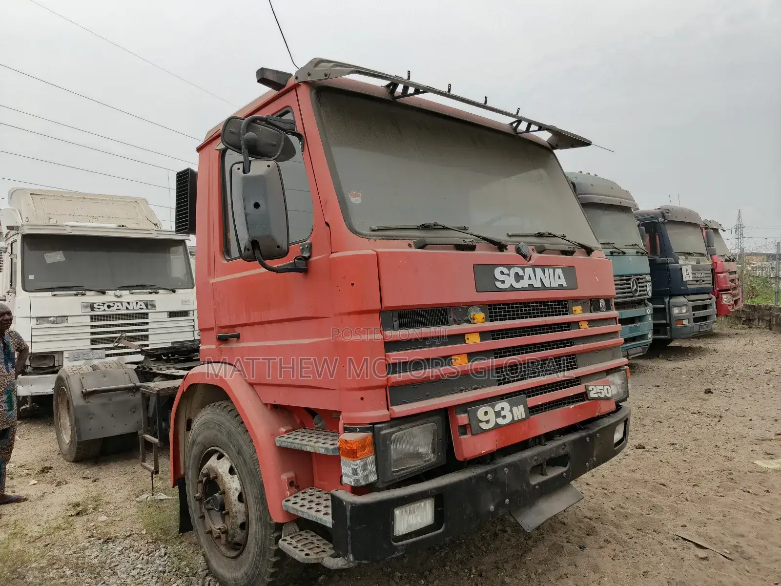 Clean Foreign Used Scania 93 - 250 Trailer Head