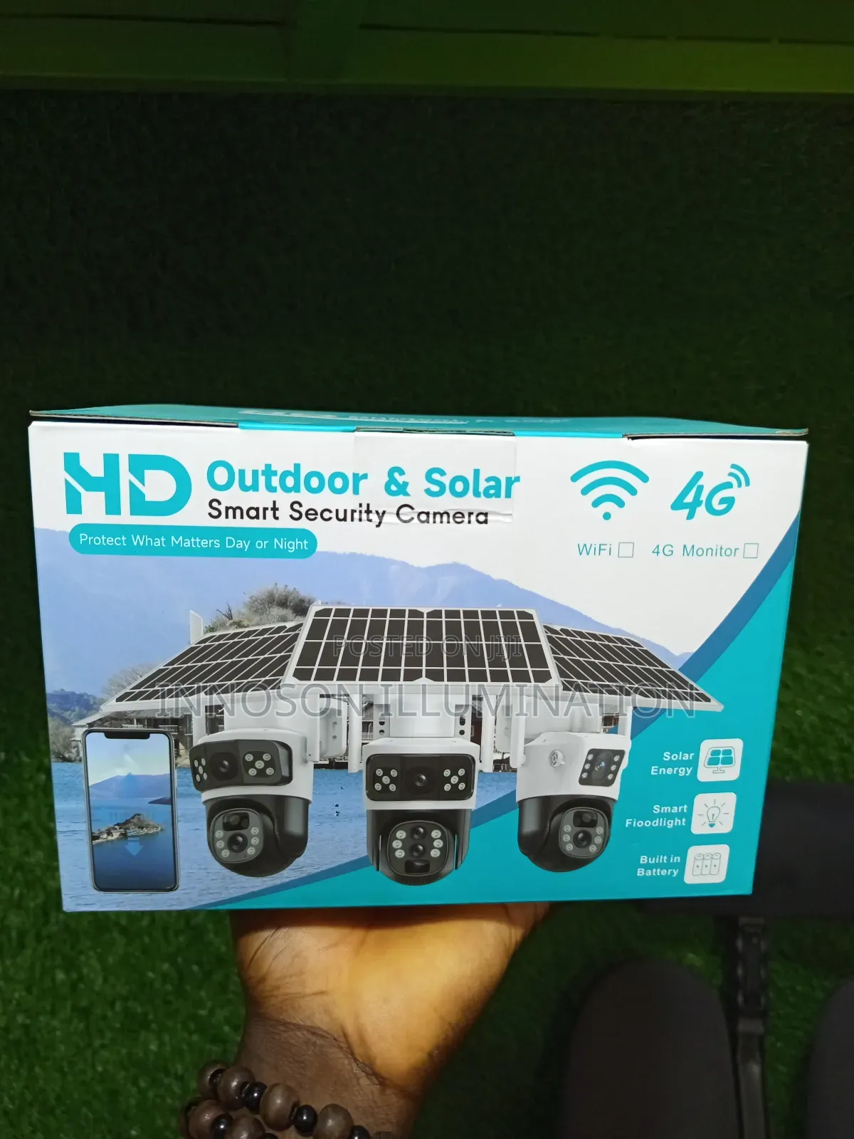 Solar Powered Cctv Camera