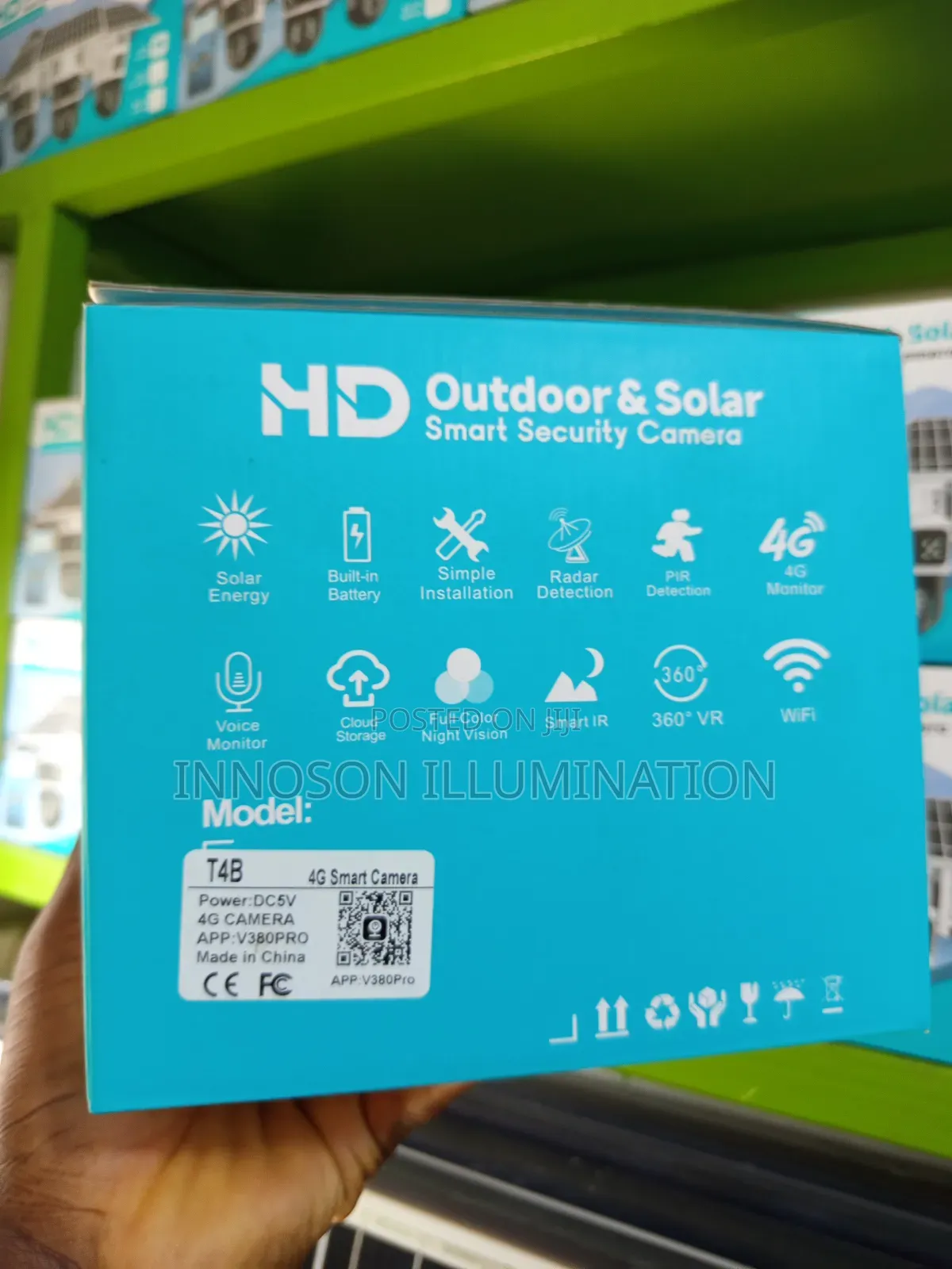 Solar Powered Cctv Camera