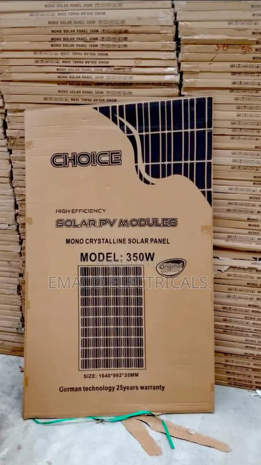 Choice Solar PV Monocrystalline Panels