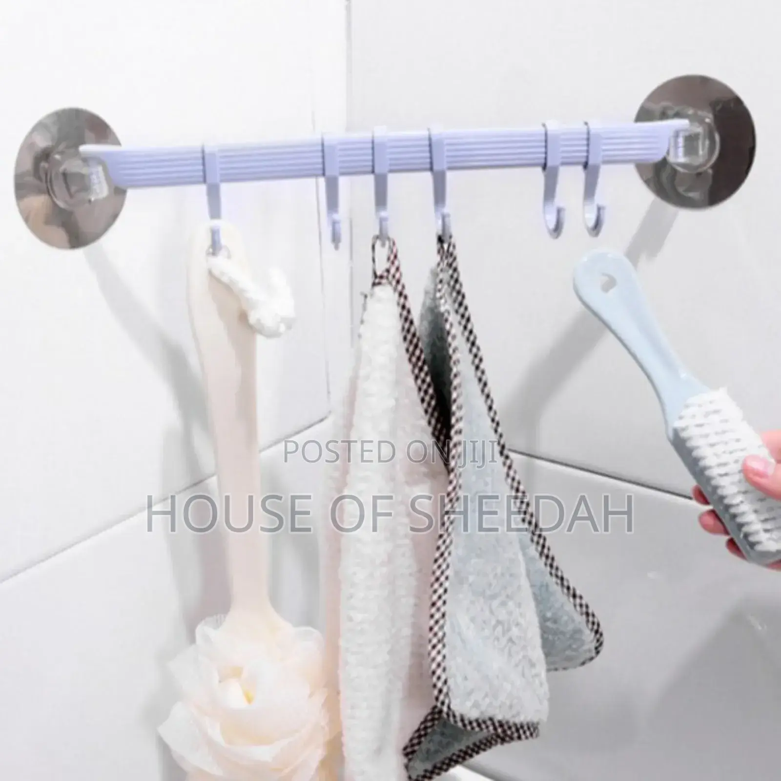 3pcs Wall Hanging 6 Row Hook