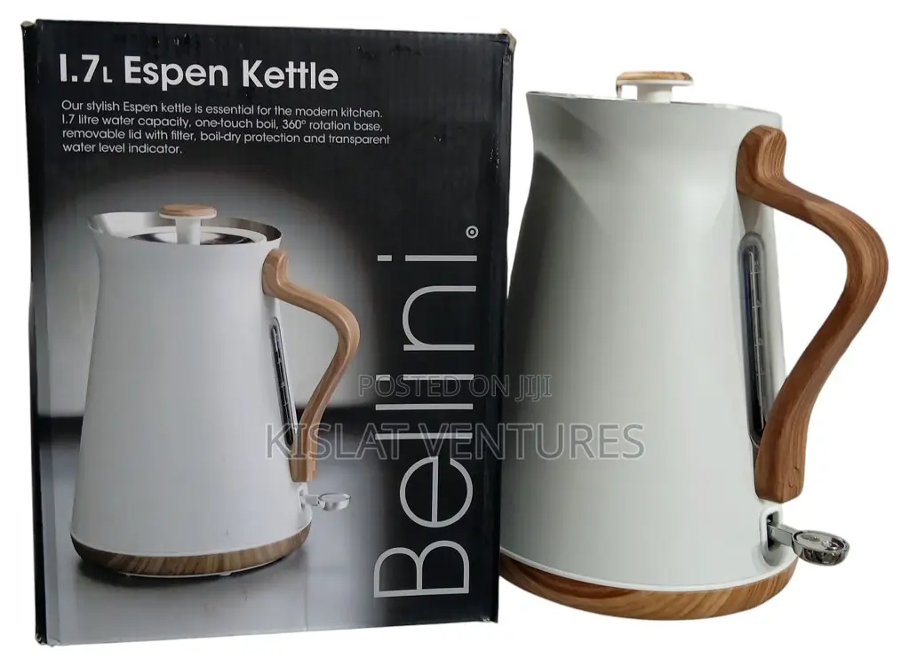 Bellini 1.7L Espen Kettle - White