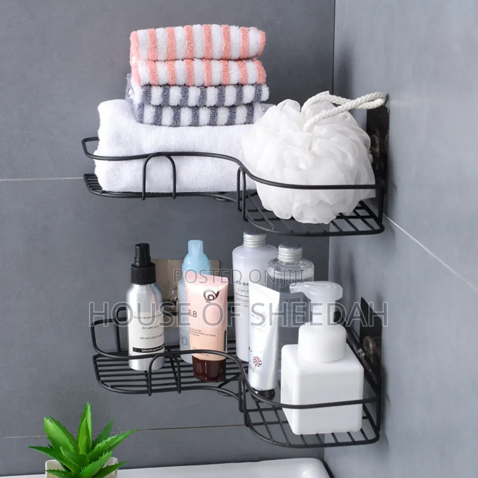 Iron Corner Storage Rack