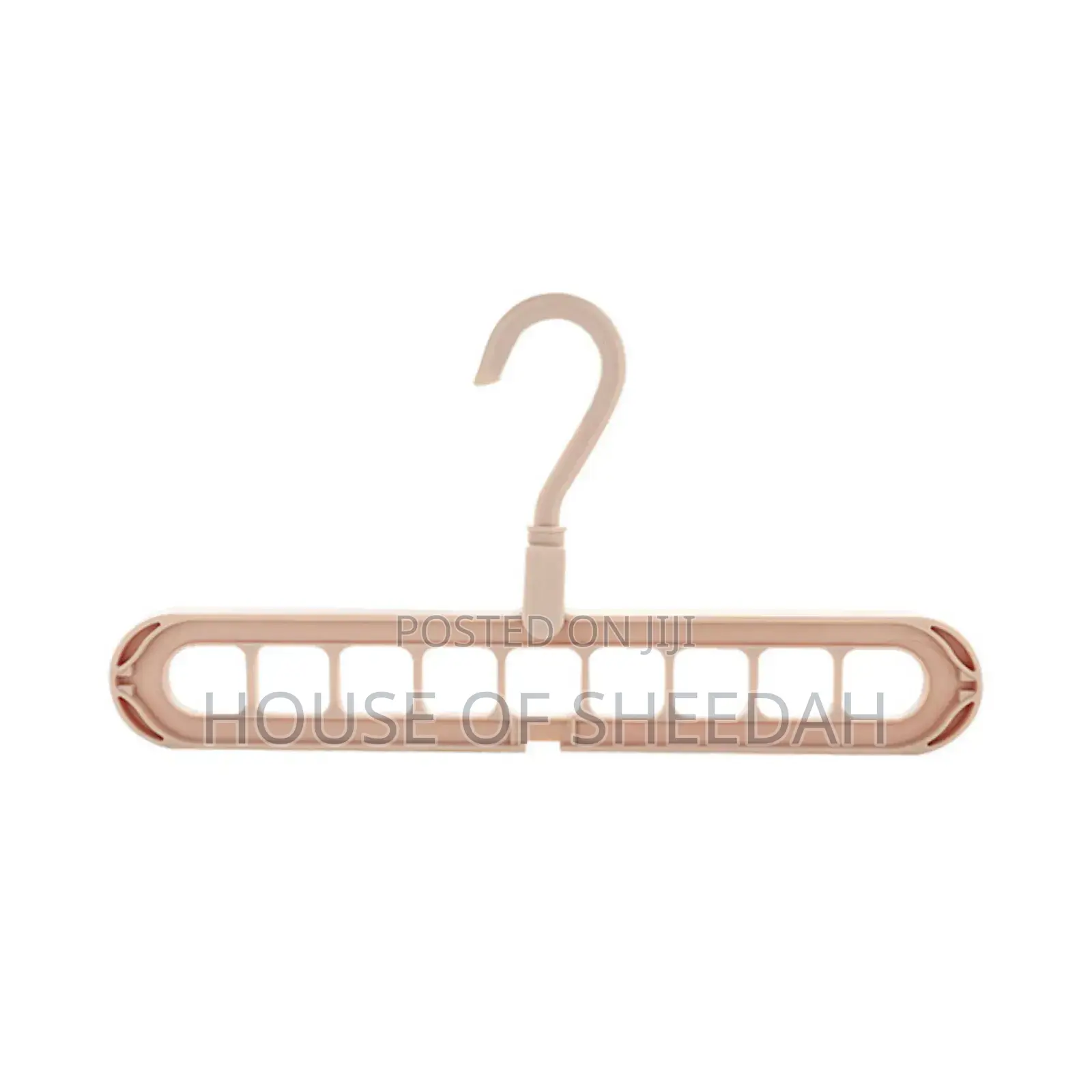 5pcs Space-Saving Nine-Hole Clothes Hanger