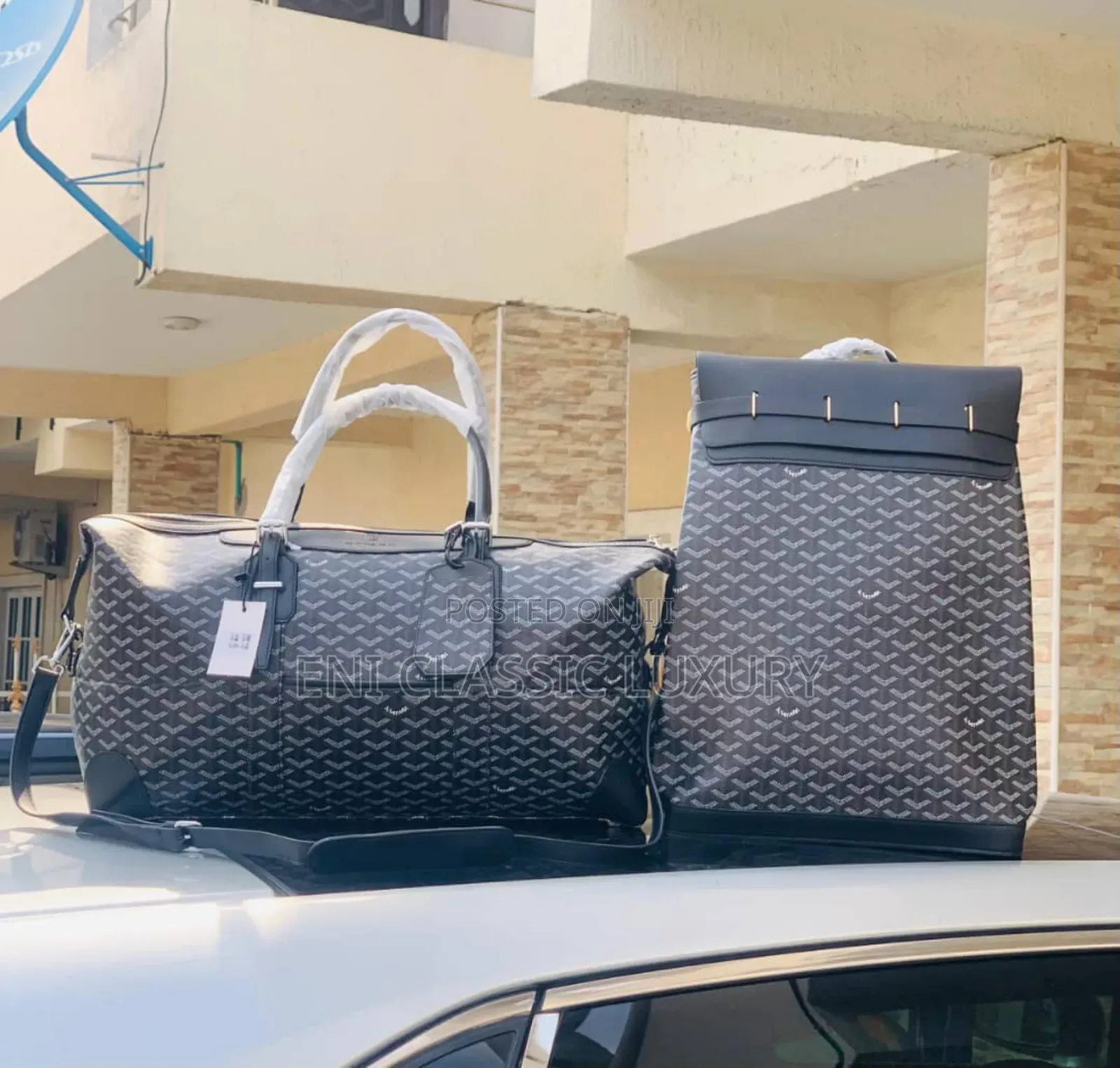 Goyard Luxury Traveling Bag & Backpack Bag Available N Store