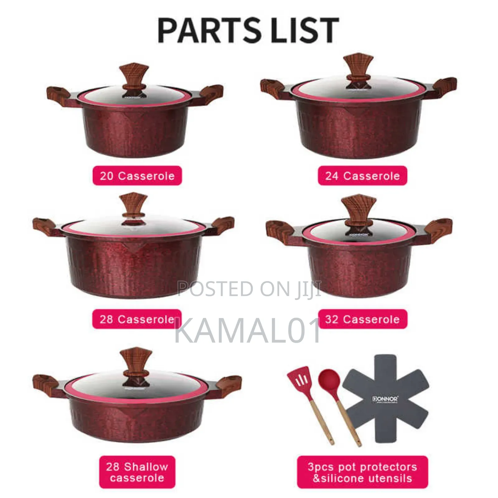 Nonstick Cookware Sets Forged Aluminum Non-Stick