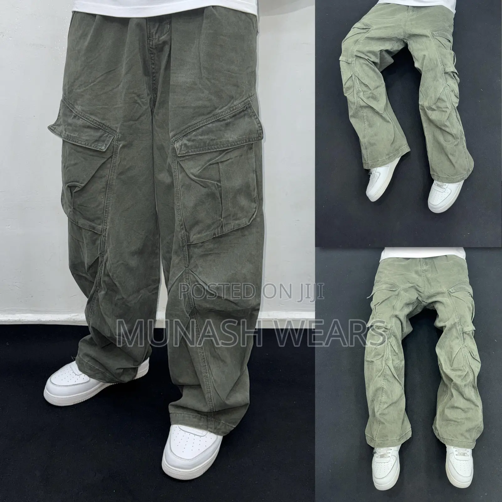 Luxury Cargo Pant Jean S-3xl