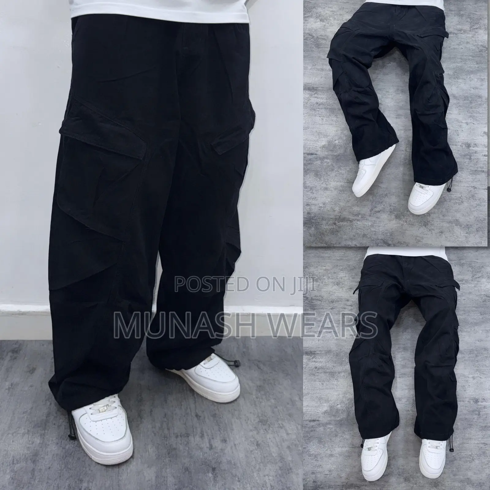 Luxury Cargo Pant Jean S-3xl