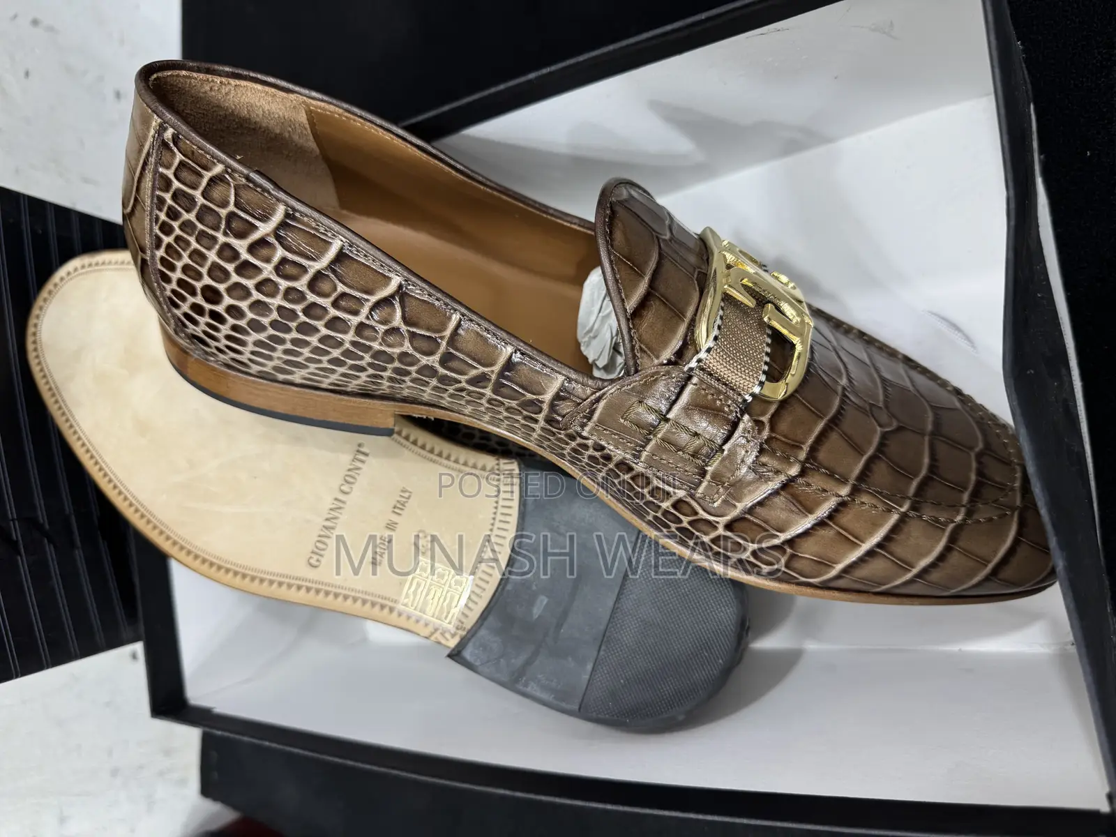 Italian Giovani Conti Luxury Shoe