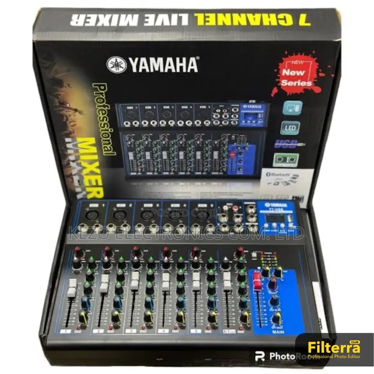 Yamaha 7channel Usb Mixer