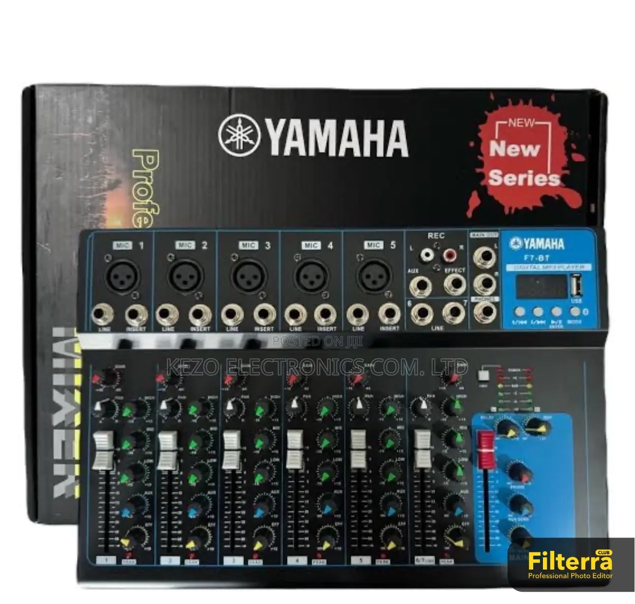 Yamaha 7channel Usb Mixer